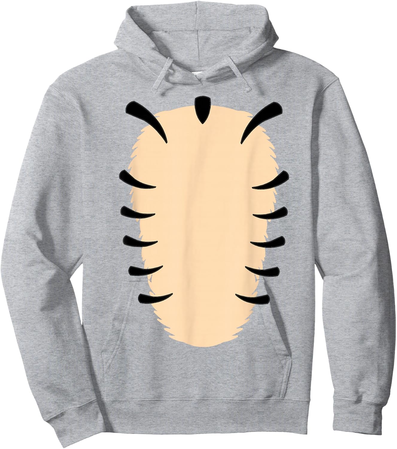 tigerfamily tigee Orange Adult Tiger Costume Adult Women Hoodie - Hoodie | Ash