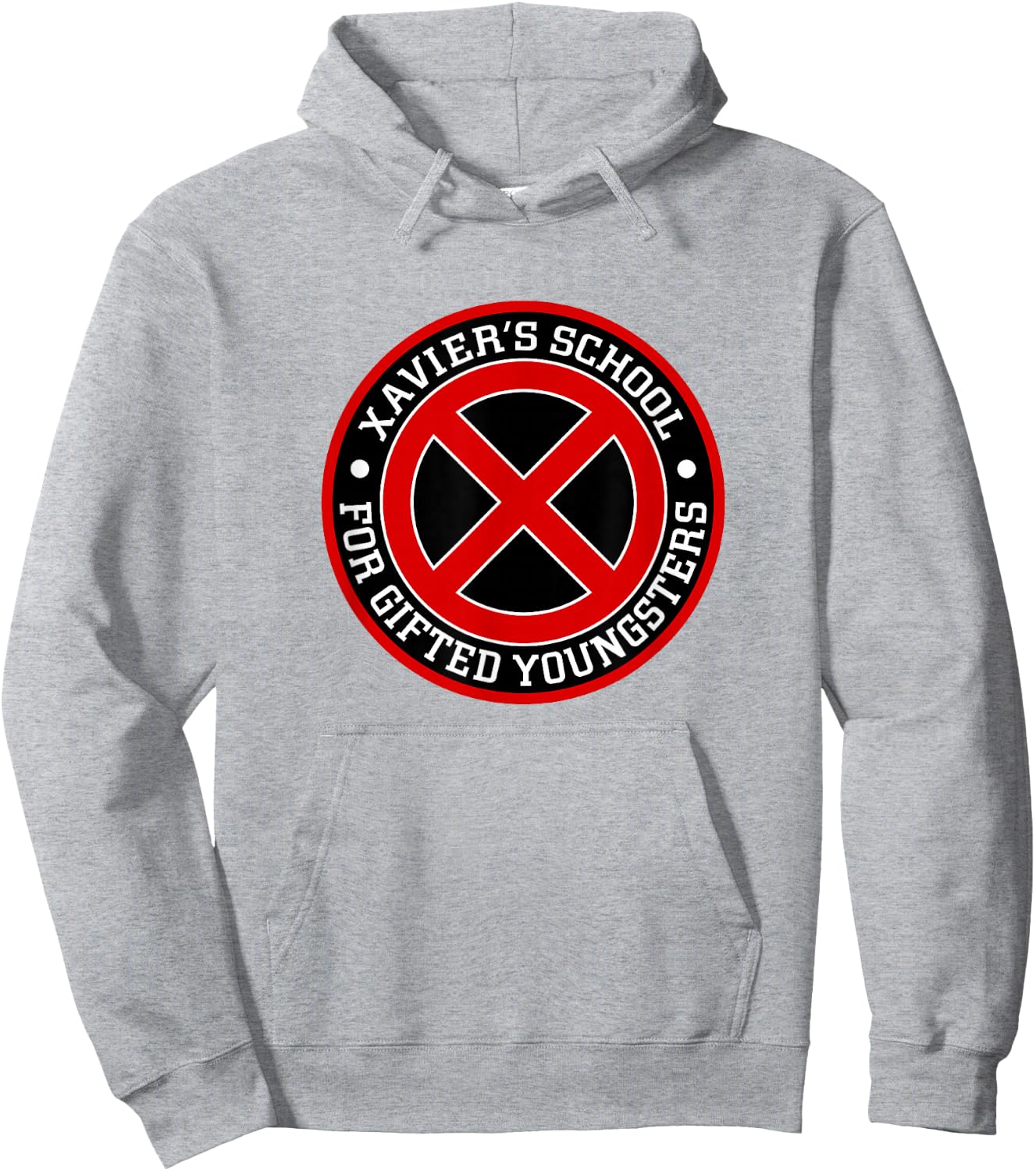Marvel X-Men Xavier's School For Gifted Youngsters Logo V2 Hoodie - Hoodie | Ash