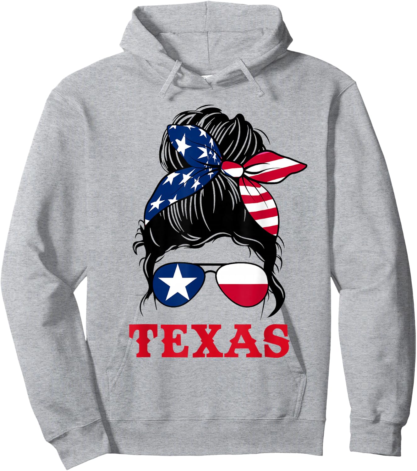 Texas graphic design for girls kid toodler Texan Hoodie - Hoodie | Ash