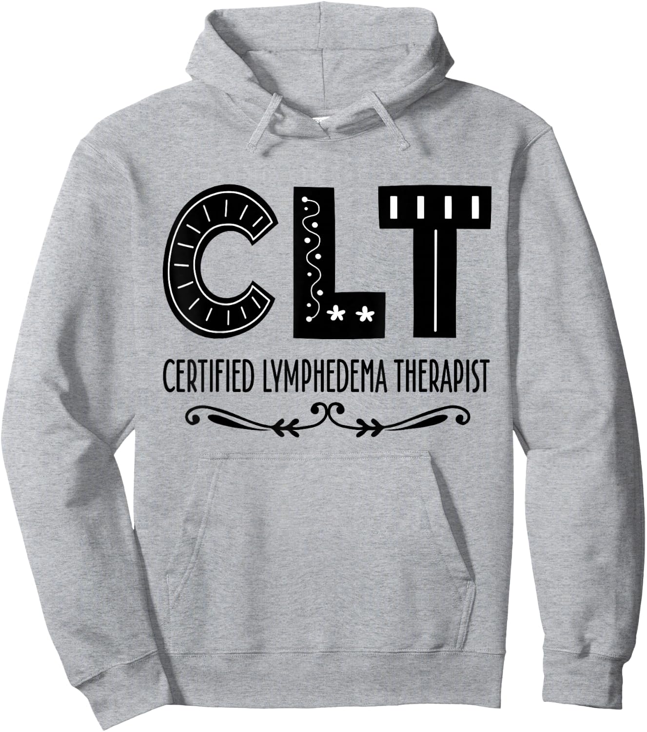 Lymphedema Therapist Quote Hoodie - Hoodie | Ash