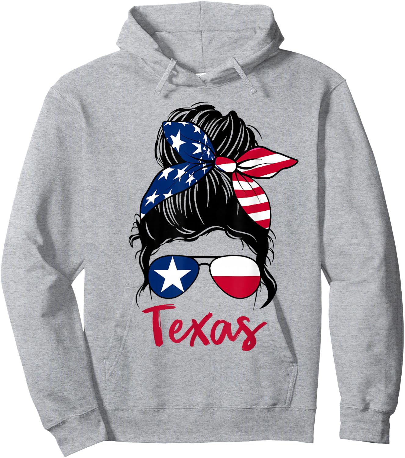 Texas graphic design for girls kid toodler Texan Hoodie - Hoodie | Ash