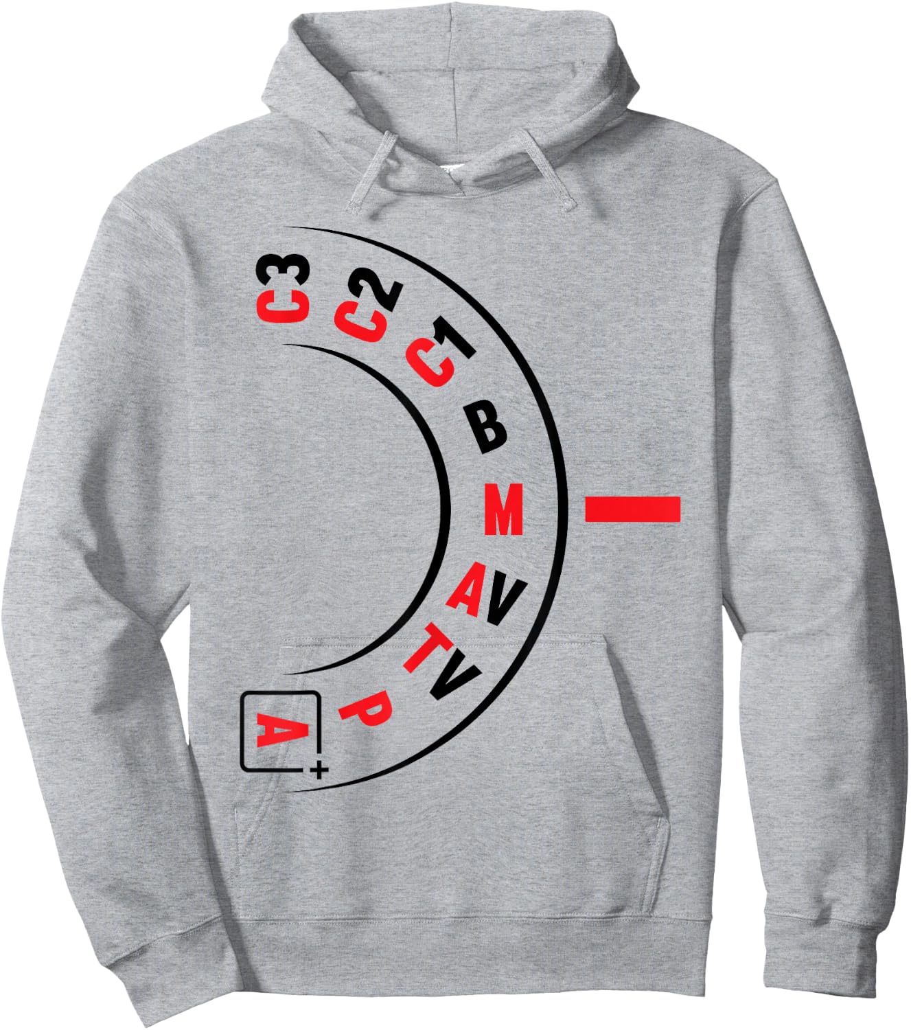 Funny Photographer Camera Lens Photography Photo Gift Hoodie - Hoodie | Ash