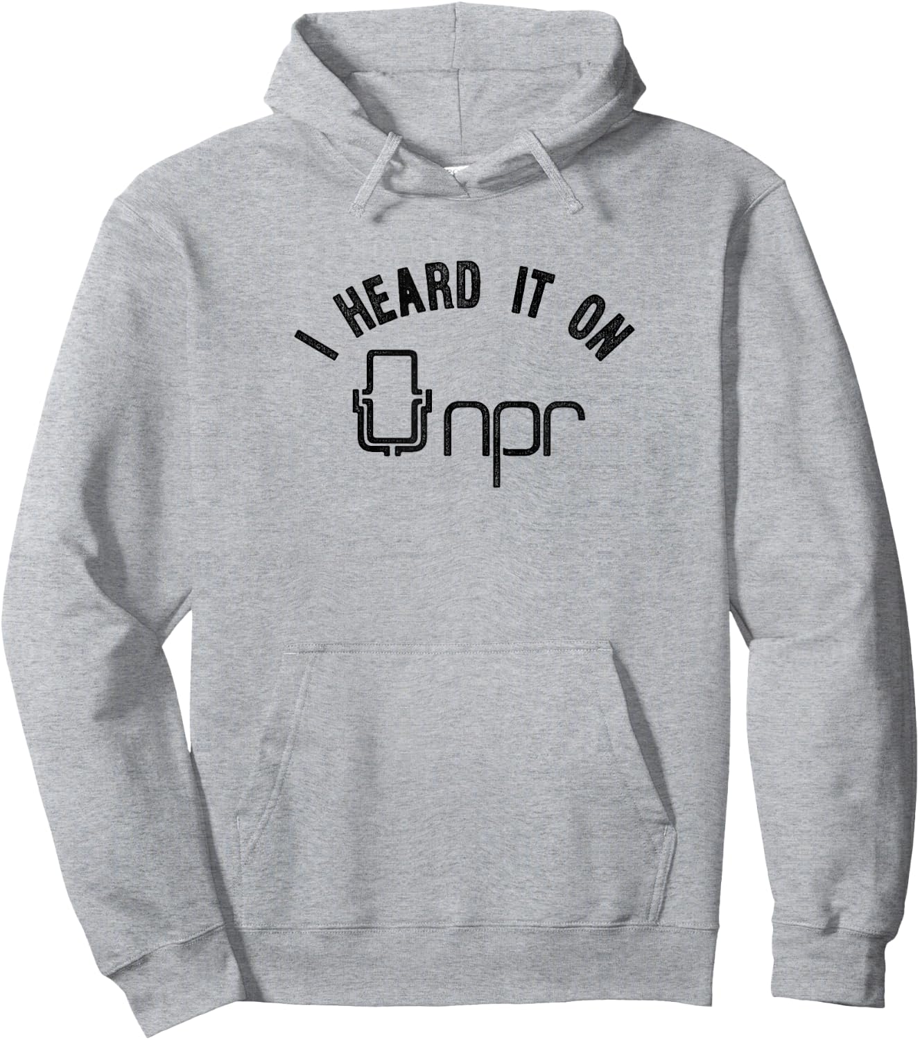 NPR I Heard it on NPR Hoodie - Hoodie | Ash