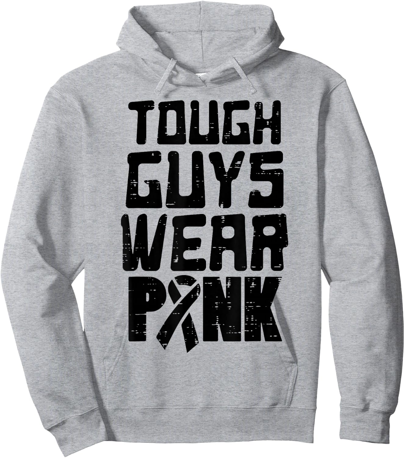 Breast Cancer Awareness Wear Pink Guys Men Boys Kids Teens Hoodie - Hoodie | Ash