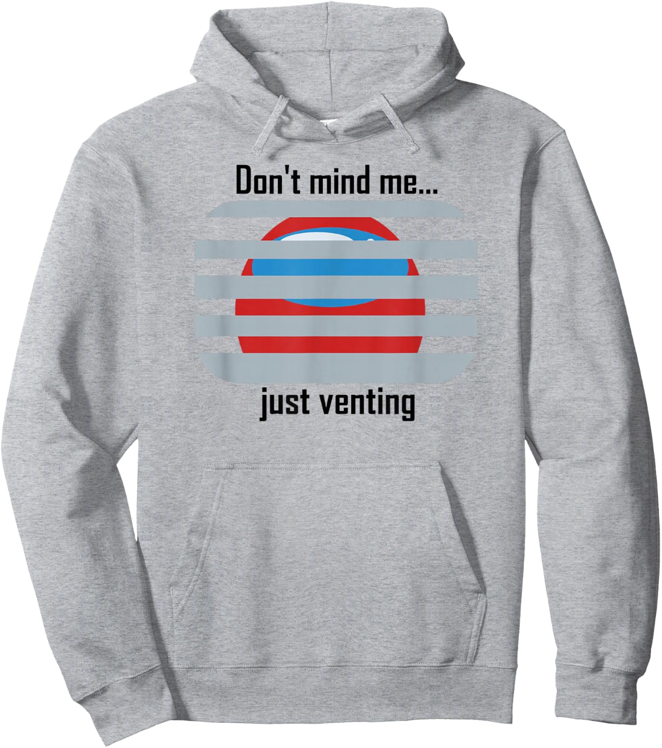 Funny Venting Imposter Hoodie - Hoodie | Ash
