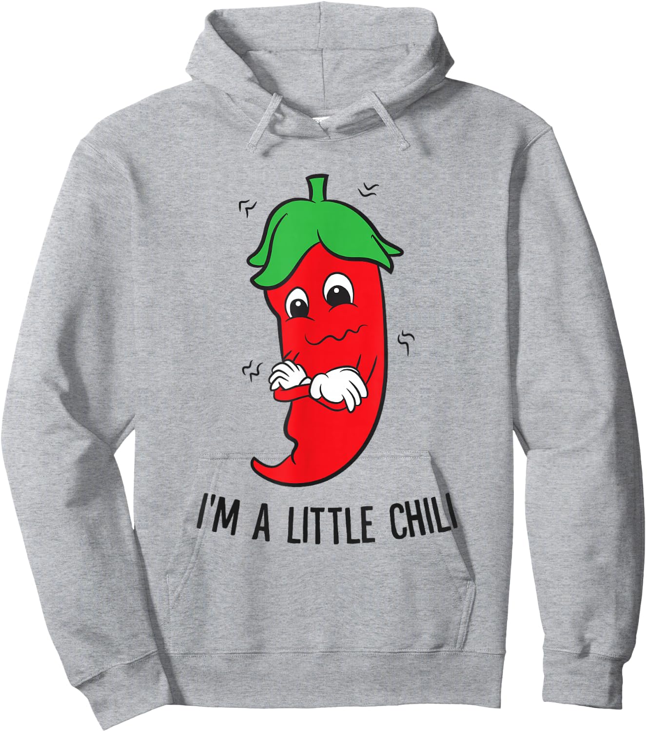 I'm A Little Chili Cinco De Mayo Spicy Food Pepperoni Chili Hoodie - Hoodie | Ash