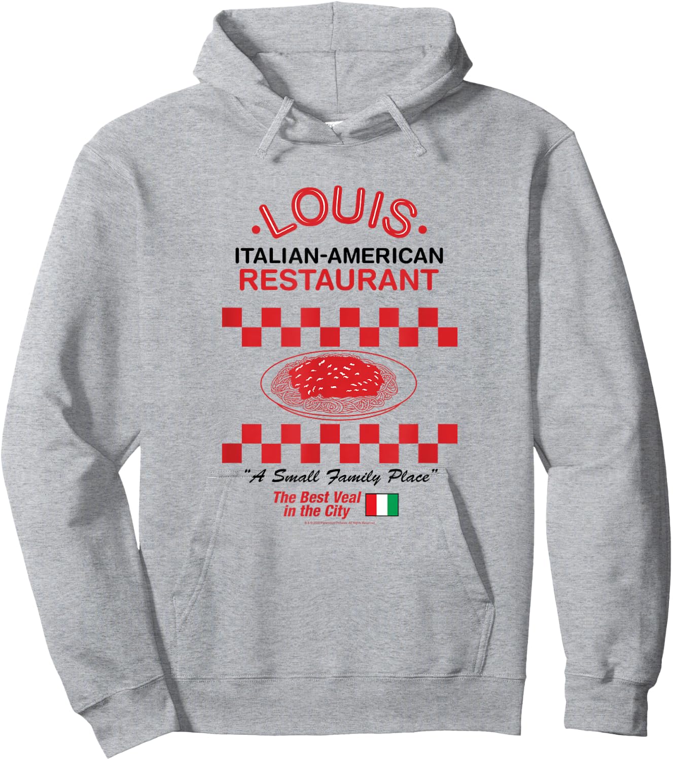 The Godfather Louis Italian-American Restaurant Small Hoodie - Hoodie | Ash
