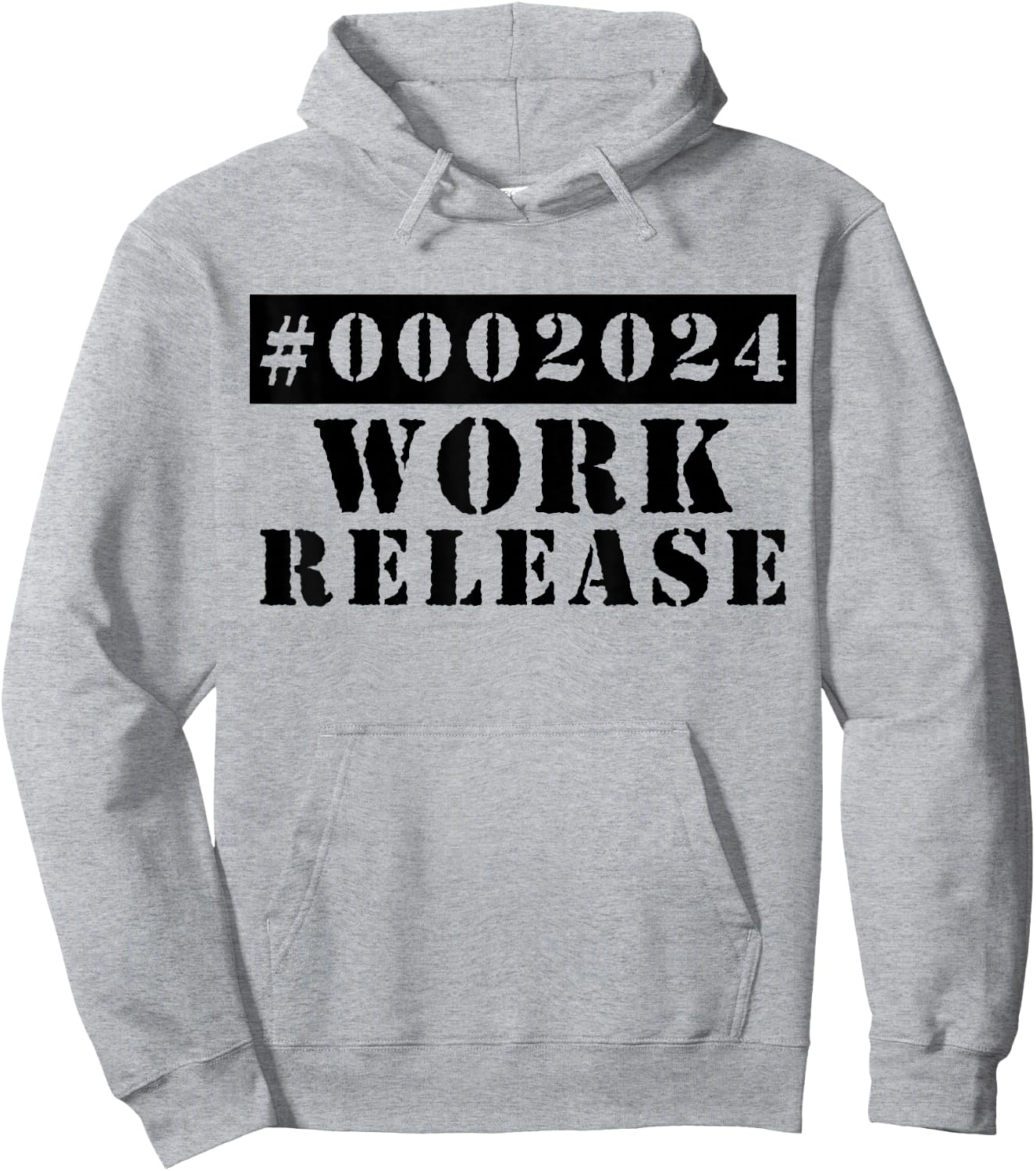 2024 Work Release Funny Retirement 2024 Retired Hoodie - Hoodie | Ash