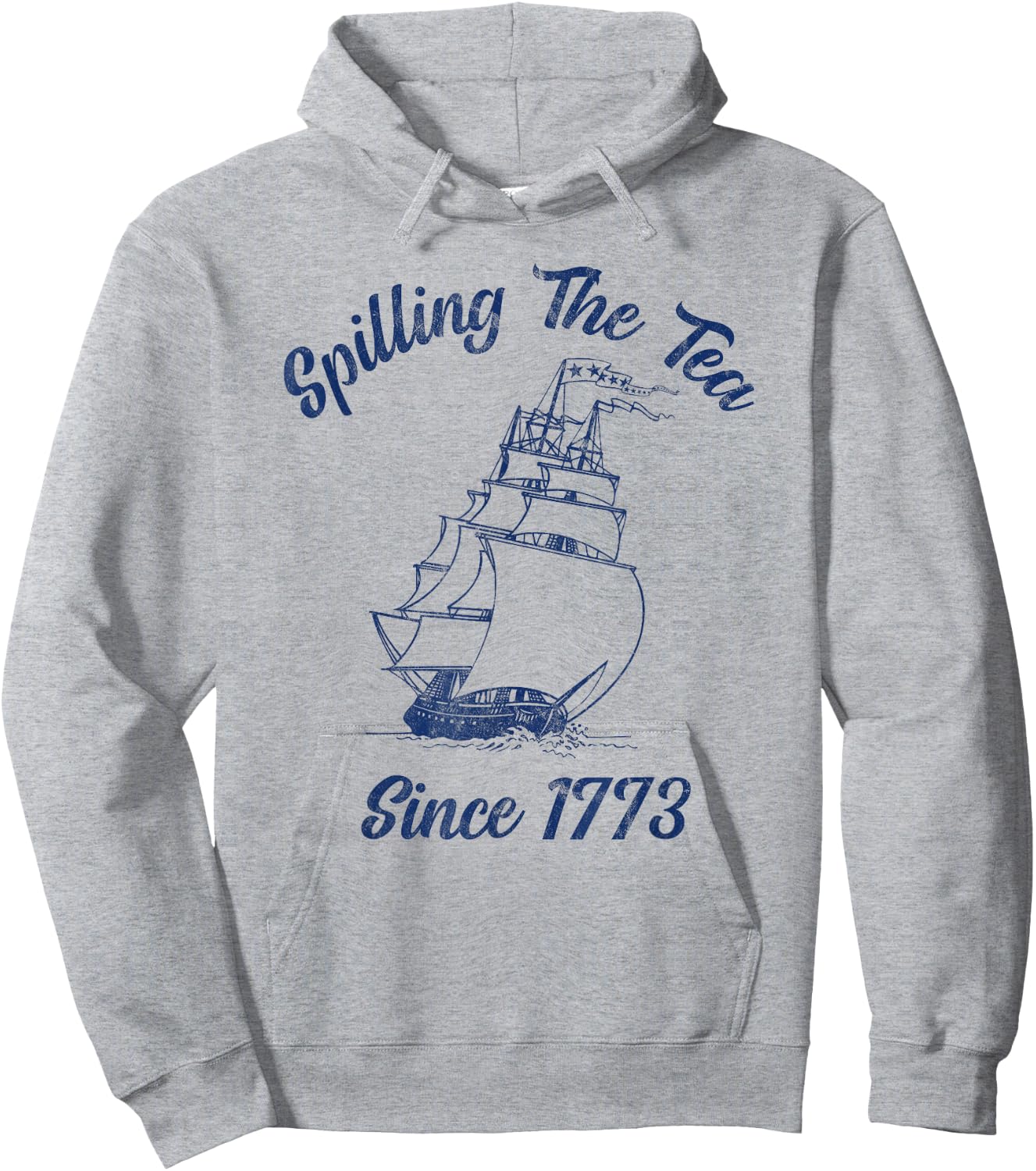 Fun 4th Of July Spilling The Tea Since 1773 History Teacher Hoodie - Hoodie | Ash