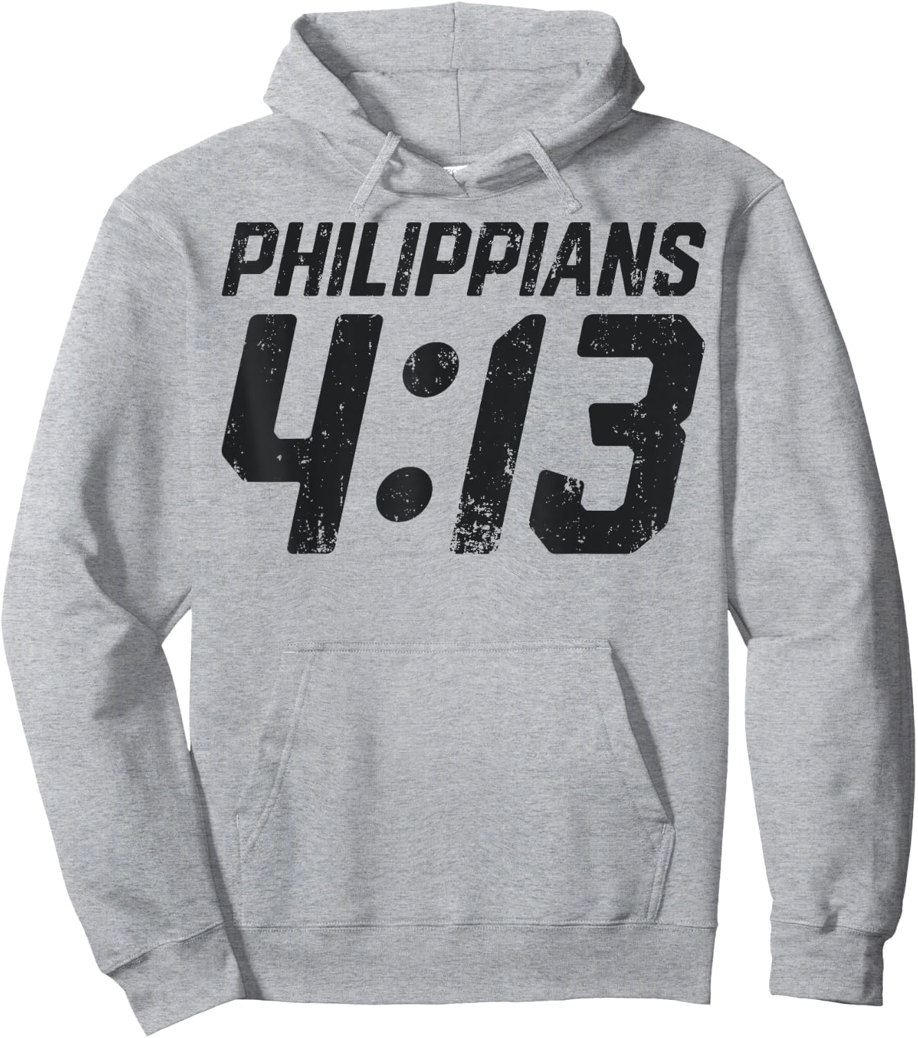Philippians 4:13 Christian Bible Verse Men Women Religious Hoodie - Hoodie | Ash