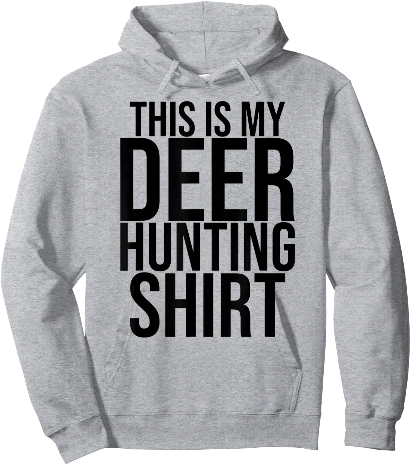 This is My Deer Hunting Shirt Orange Hunter Hoodie - Hoodie | Ash