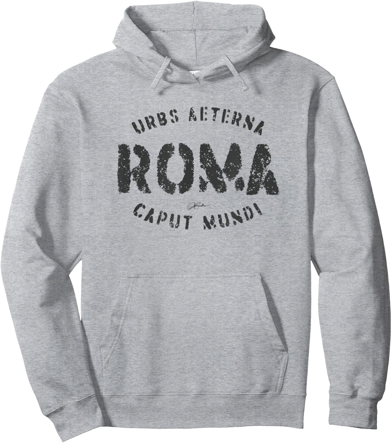 JCombs: Rome, Eternal City, Capital of the World Hoodie - Hoodie | Ash