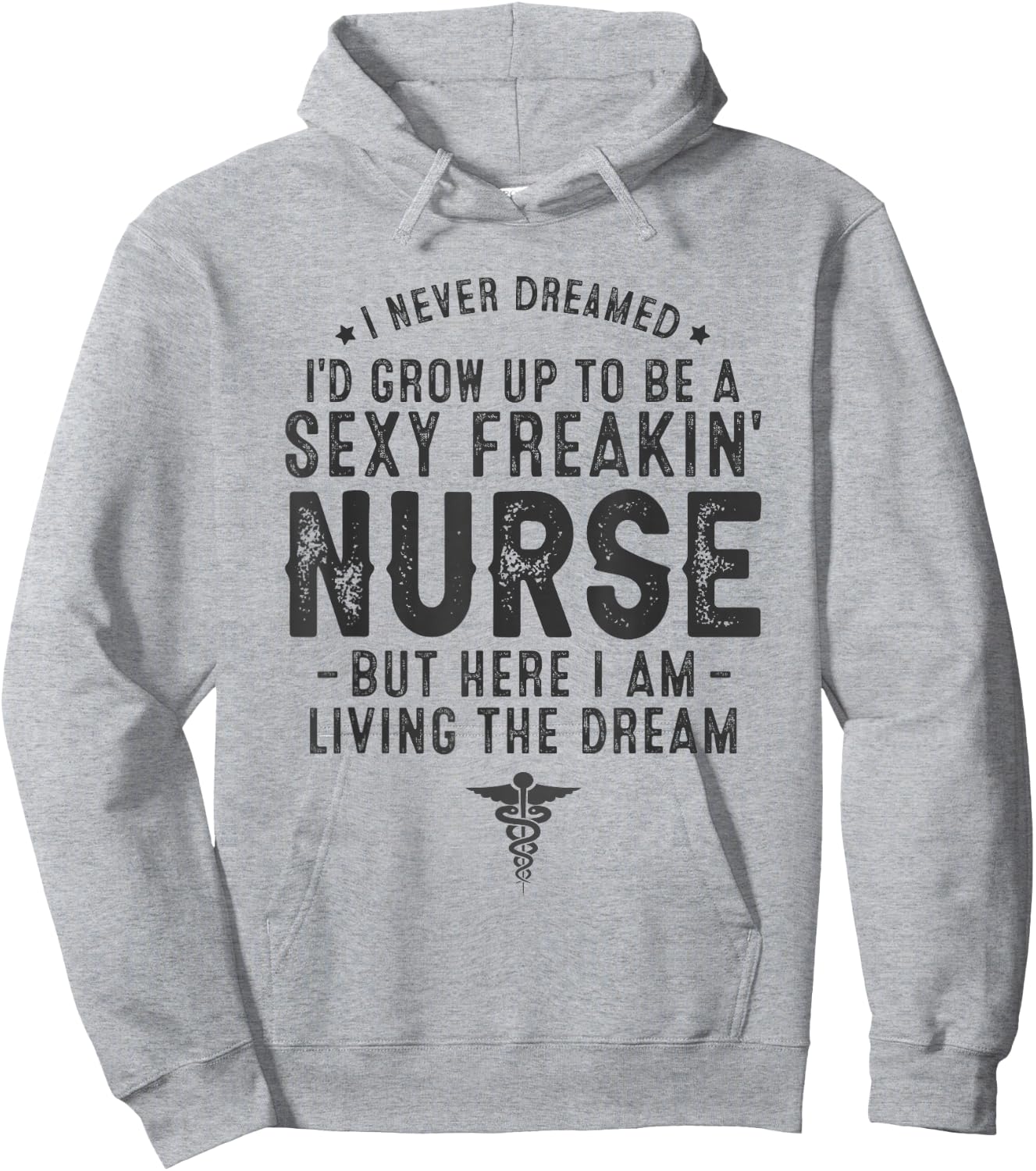 RN Graduation Registered Nurse Life Sexy Nurse Funny Nurse Hoodie - Hoodie | Ash