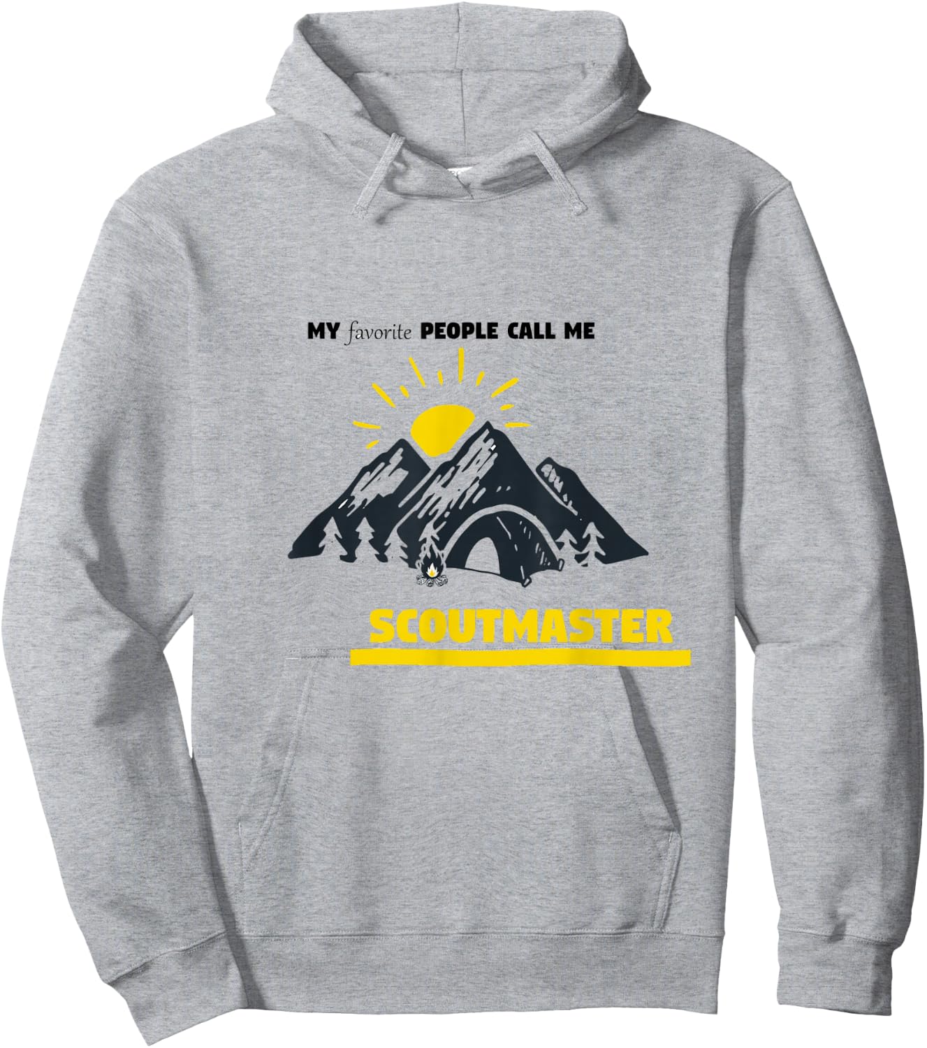 Scoutmaster Thank You Gift - Scoutmaster Gifts Hoodie - Hoodie | Ash