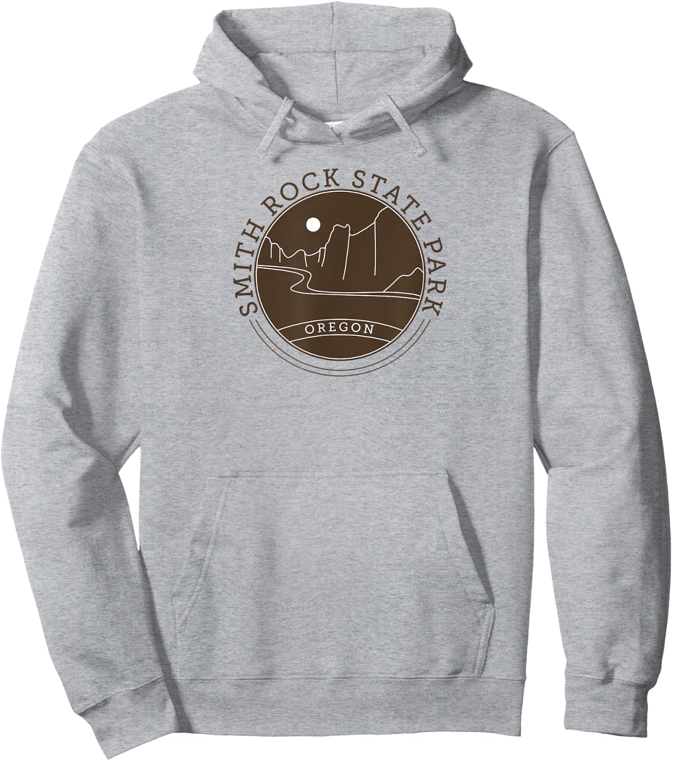 Smith Rock State Park - Oregon, United States of America Hoodie - Hoodie | Ash