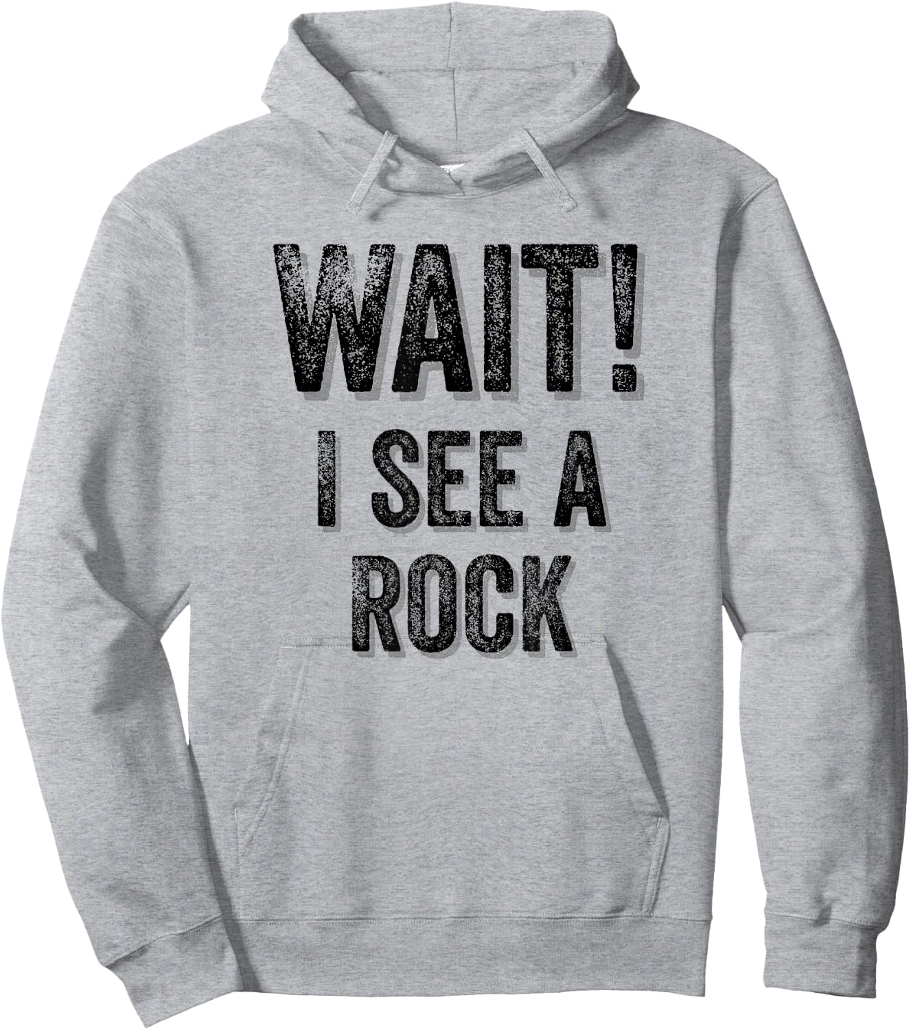 Wait! I See A Rock Geologist Mineral Rock Collector Gift Hoodie - Hoodie | Ash