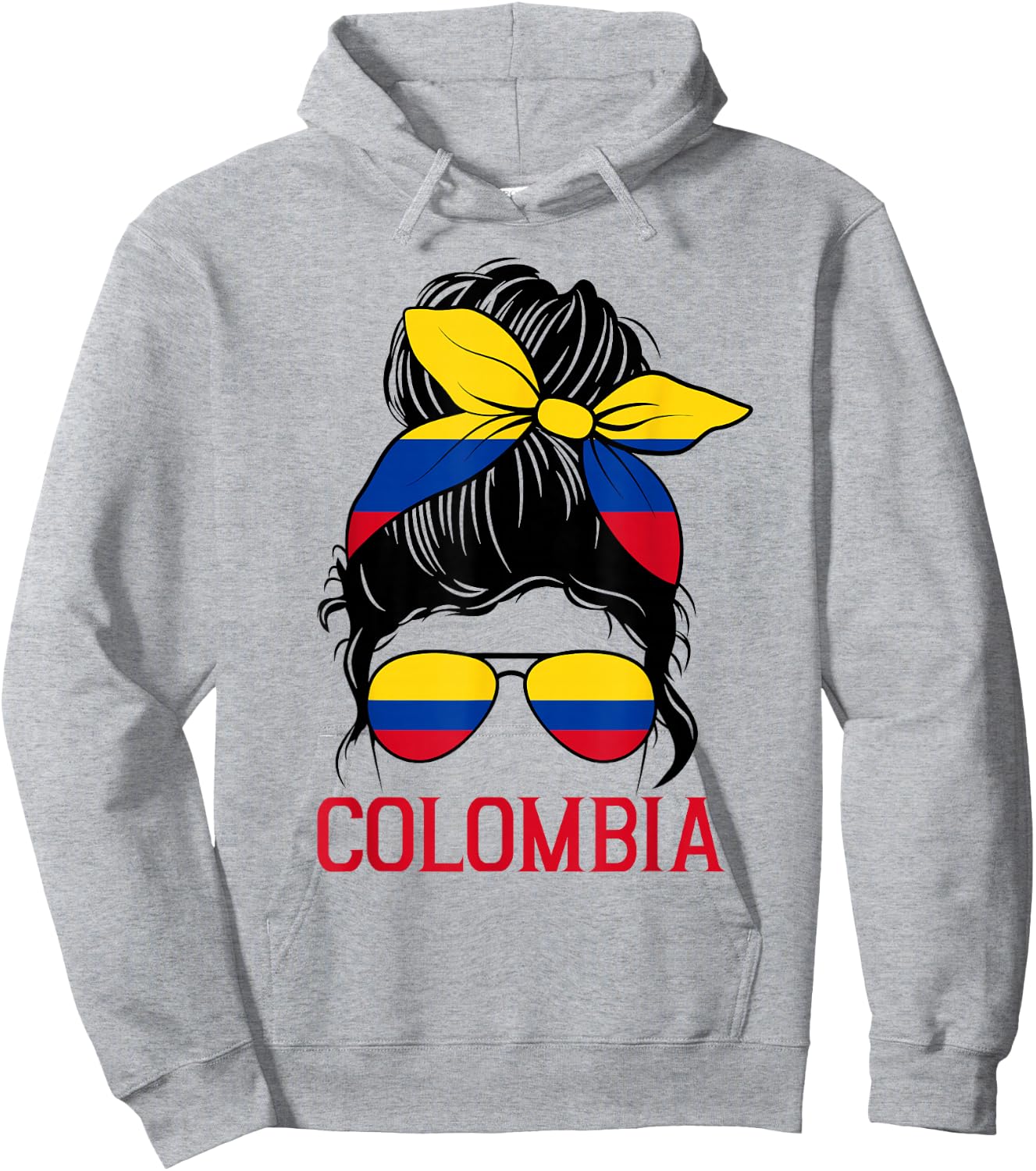 Colombia graphic design for girls kid Colombian toodler Hoodie - Hoodie | Ash