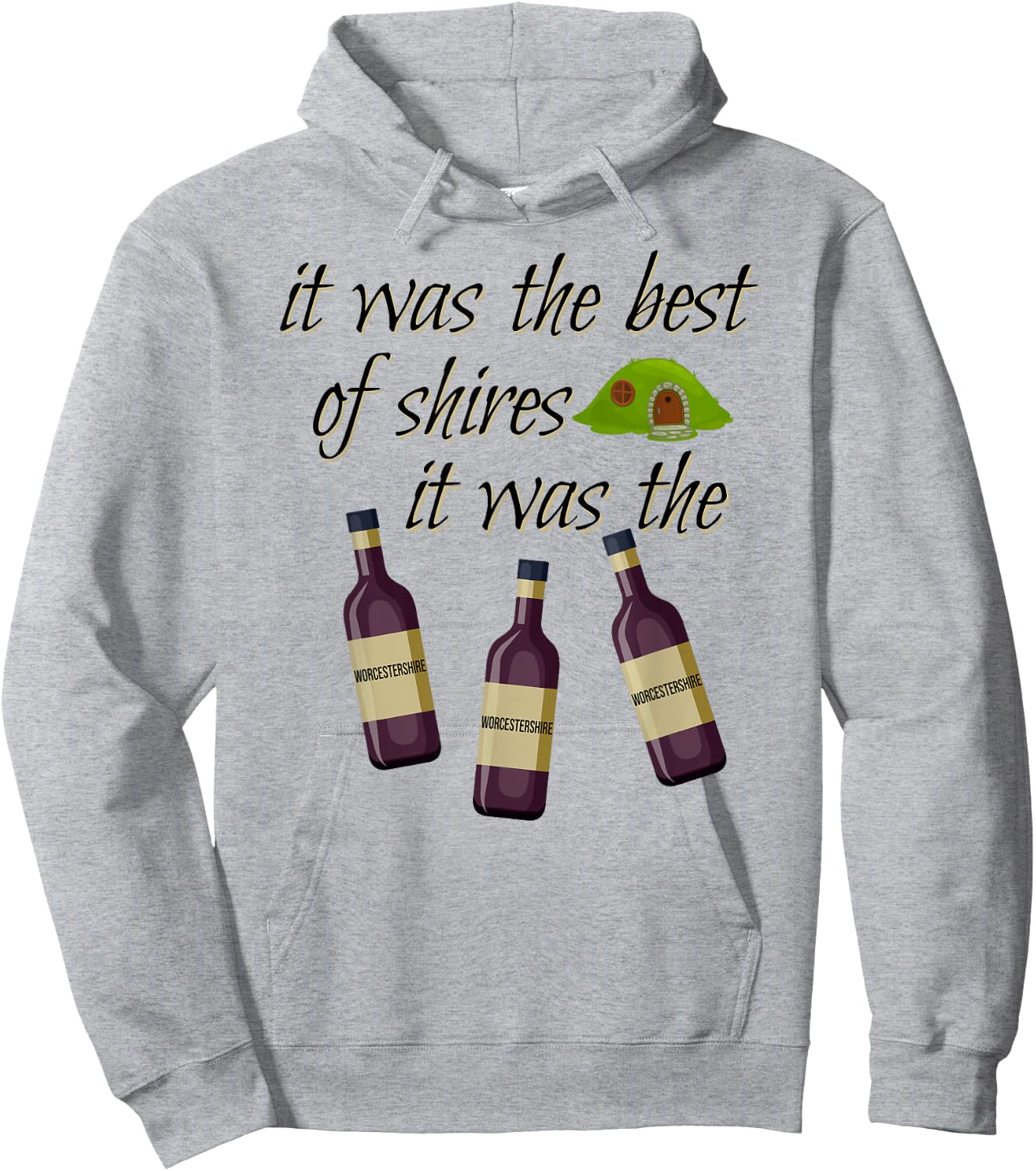 It was the Best of Shires It was the Worcestershires Hoodie - Hoodie | Ash