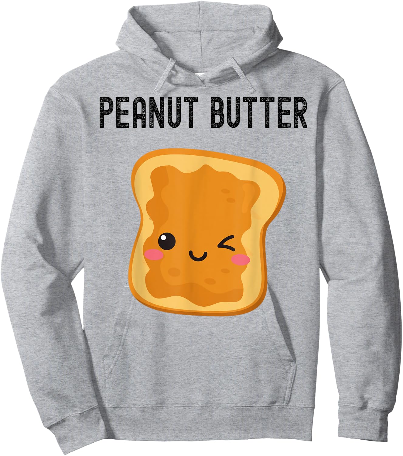 Peanut Butter Jelly Best Friend Couples Matching Hoodie - Hoodie | Ash