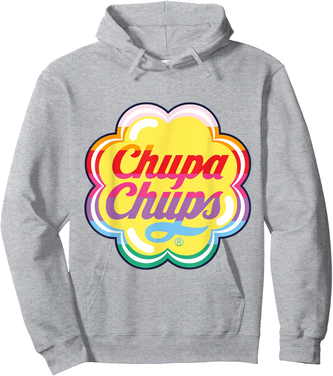 Chupa Chups Sweet Rainbow 2 Hoodie - Hoodie | Ash