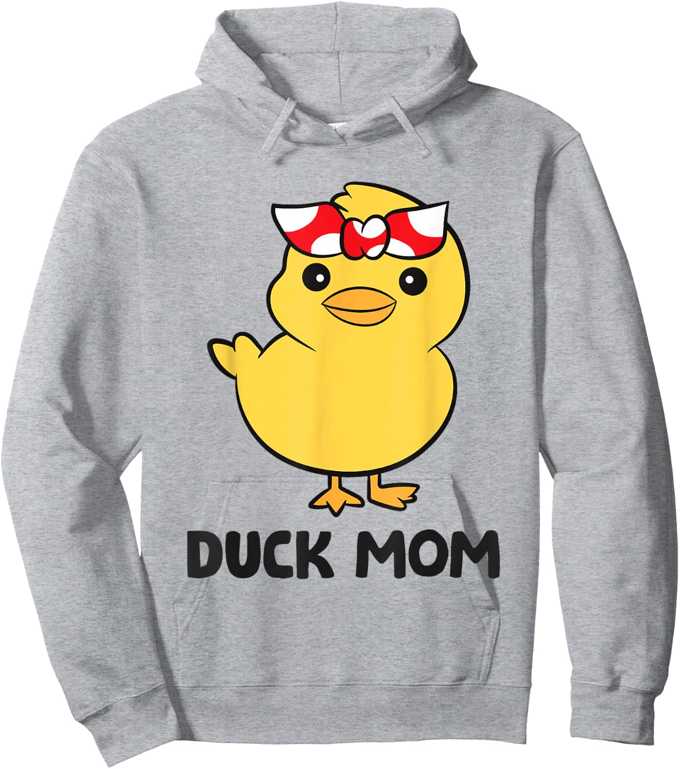 Duck Mom Hoodie - Hoodie | Ash