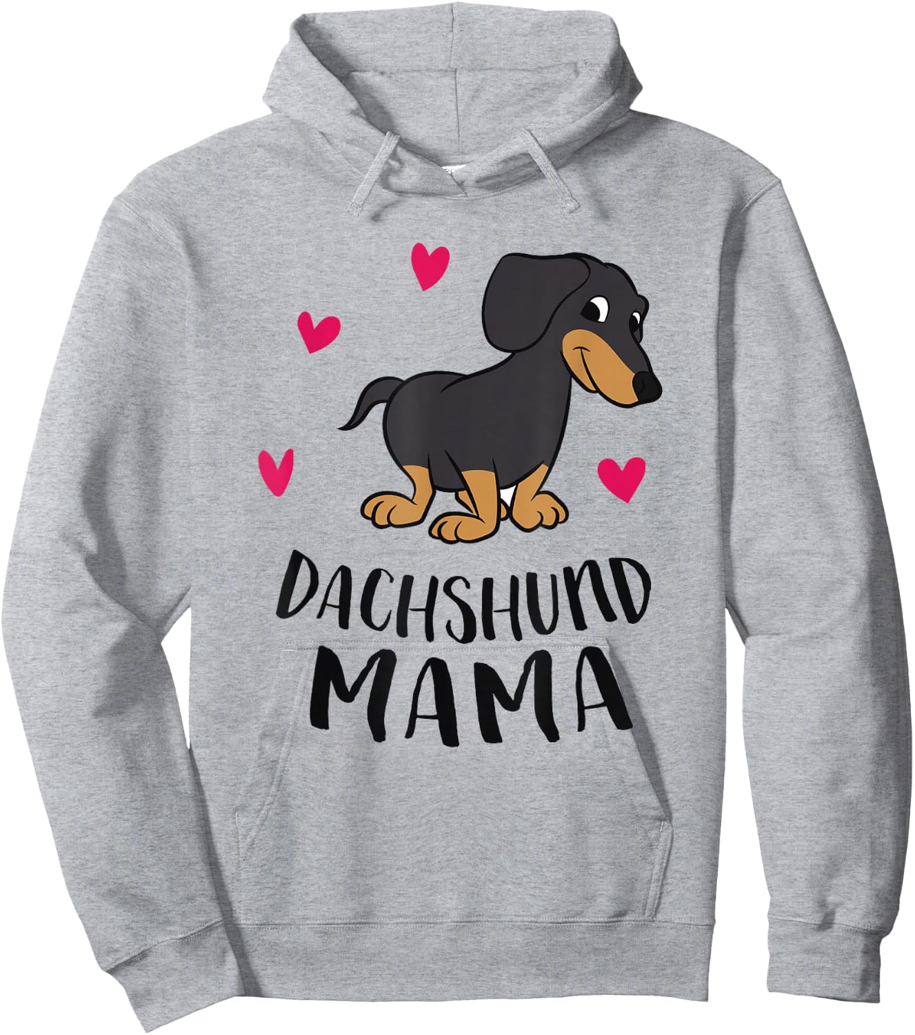 Dachshund Mom Funny Dachshund Hoodie - Hoodie | Ash