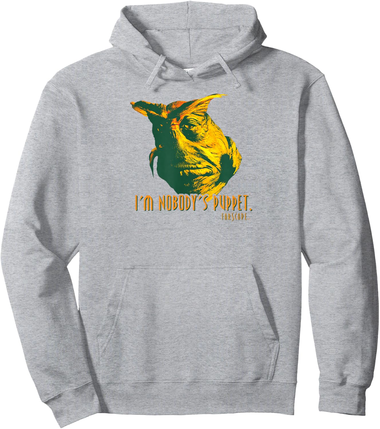 Farscape Nobodys Puppet Hoodie - Hoodie | Ash