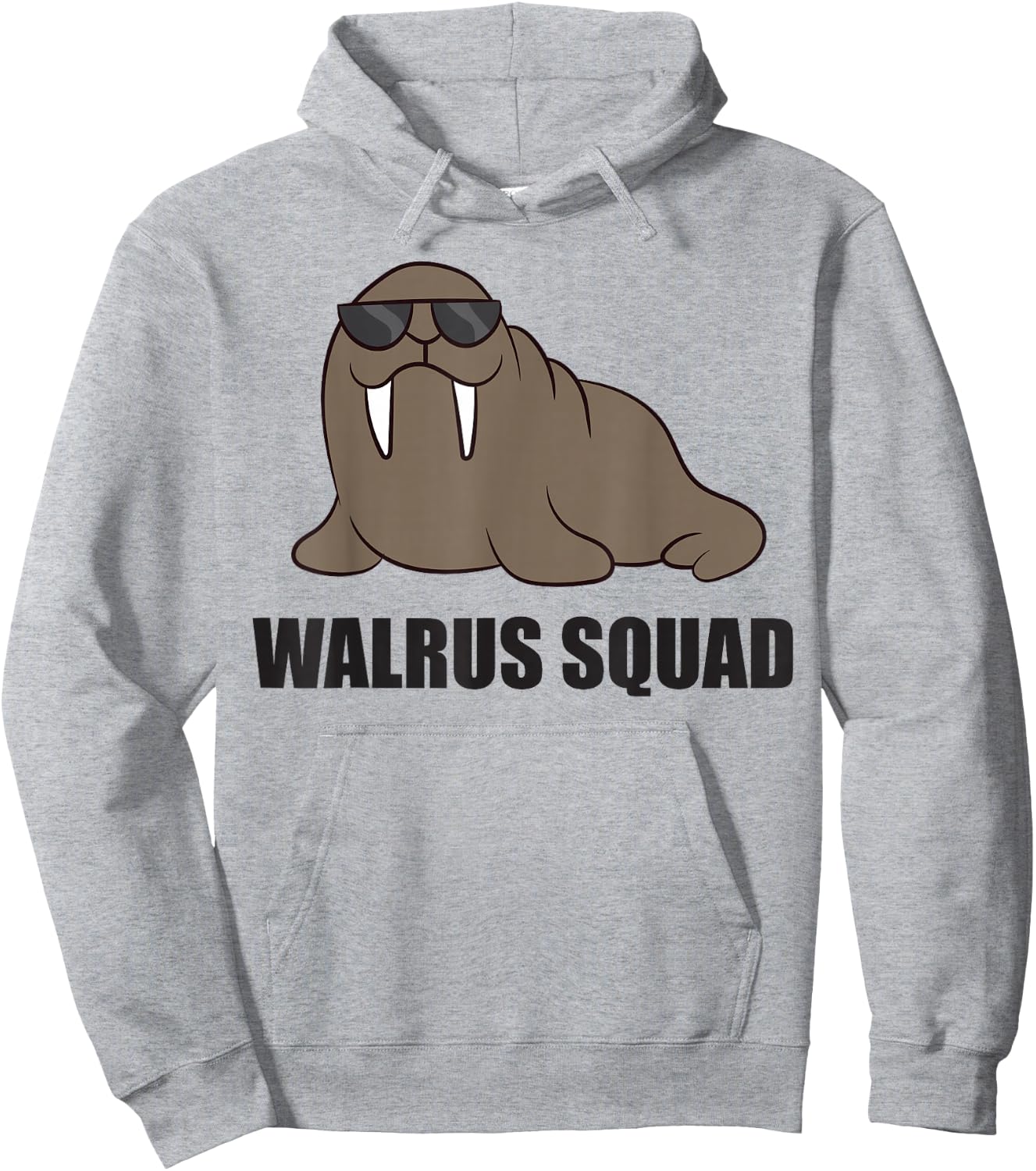 Team Walrus Funny Walrus Squad Hoodie - Hoodie | Ash