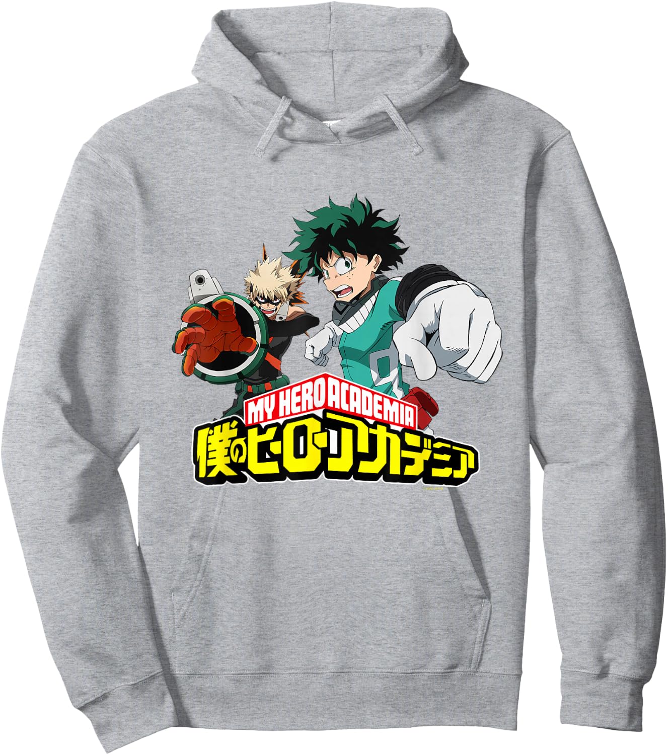 My Hero Academia Bakugo and Midoriya Fight Pose Anime Hoodie - Hoodie | Ash