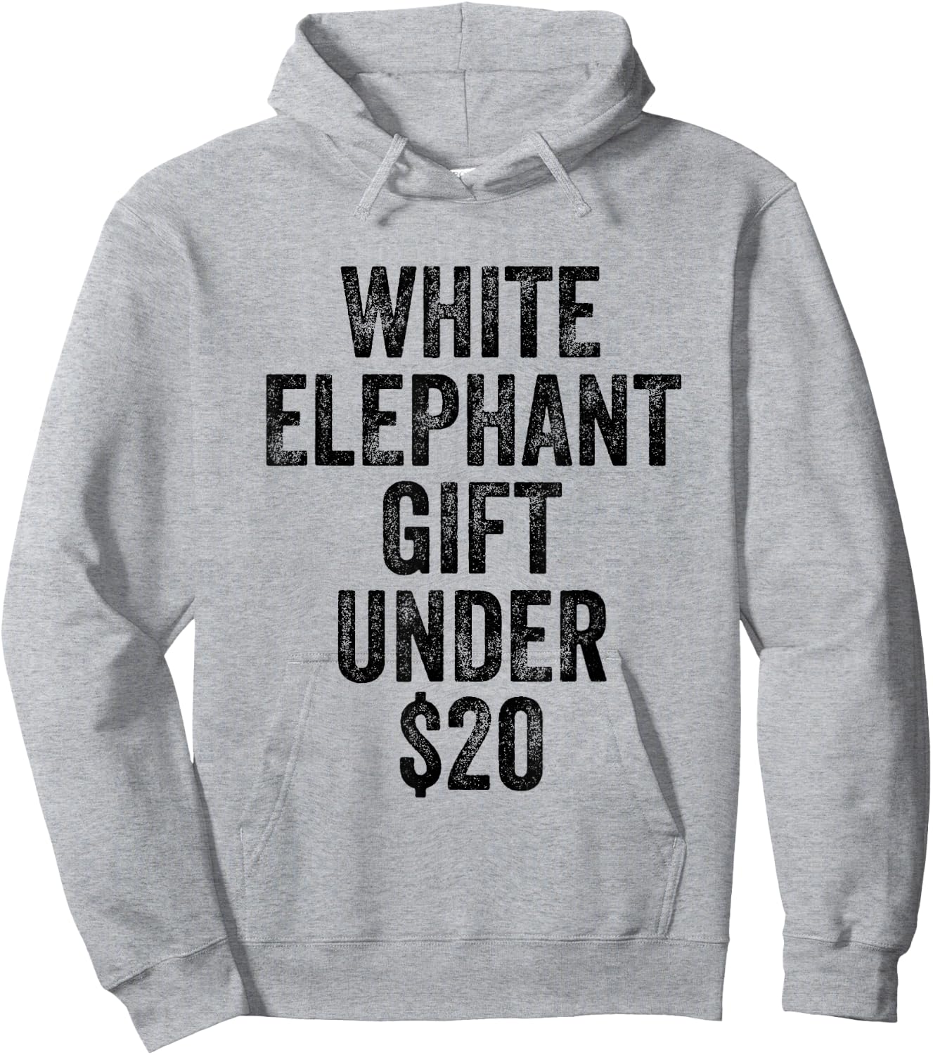 White Elephant Gift Under 20 Dollars Hoodie - Hoodie | Ash
