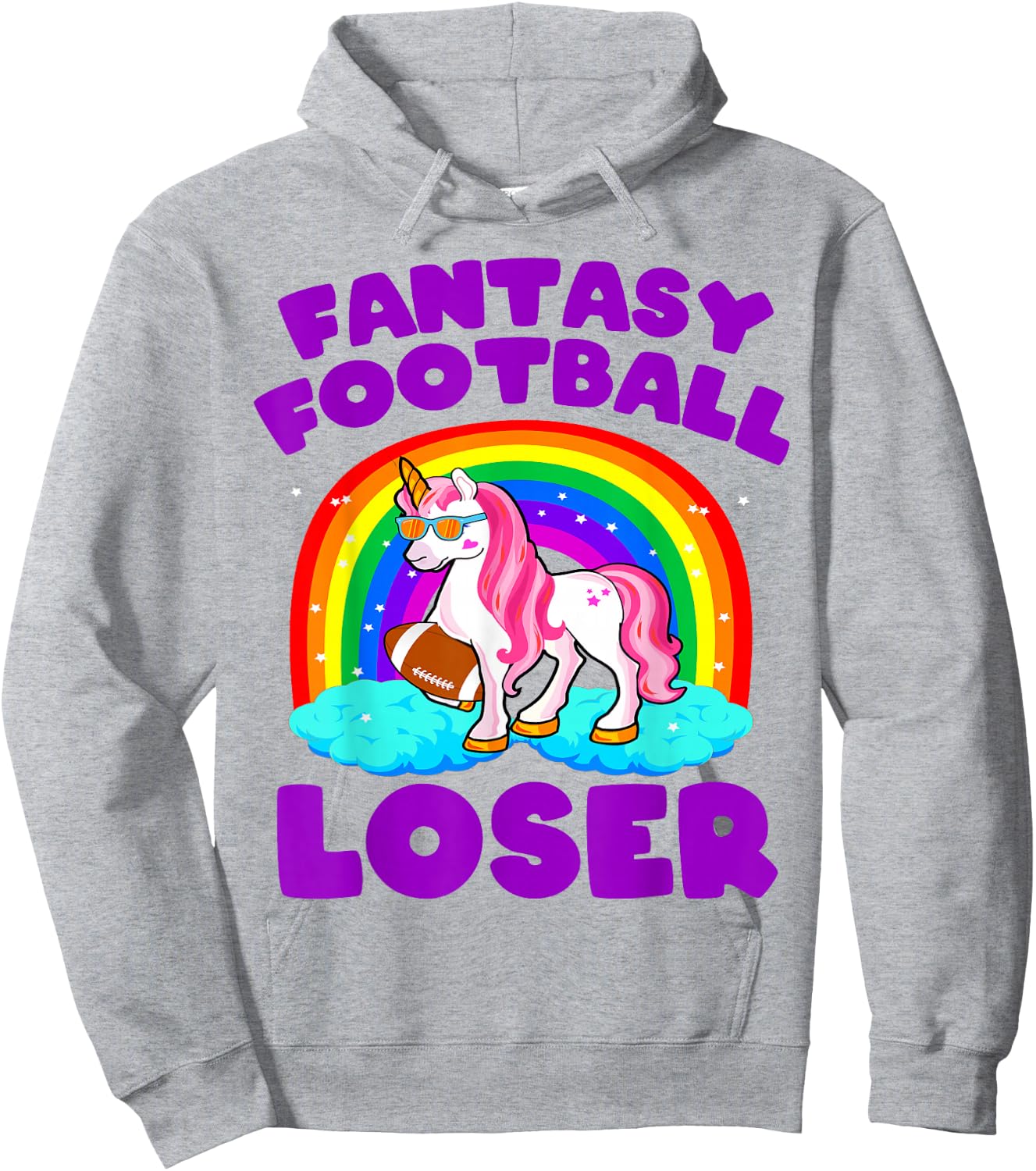 Fantasy Football Loser Shirt Funny Fantasy Football Loser Hoodie - Hoodie | Ash