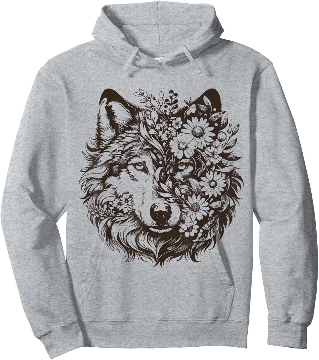 Therian Alpha Wolf Grunge Aesthetic Hoodie - Hoodie | Ash