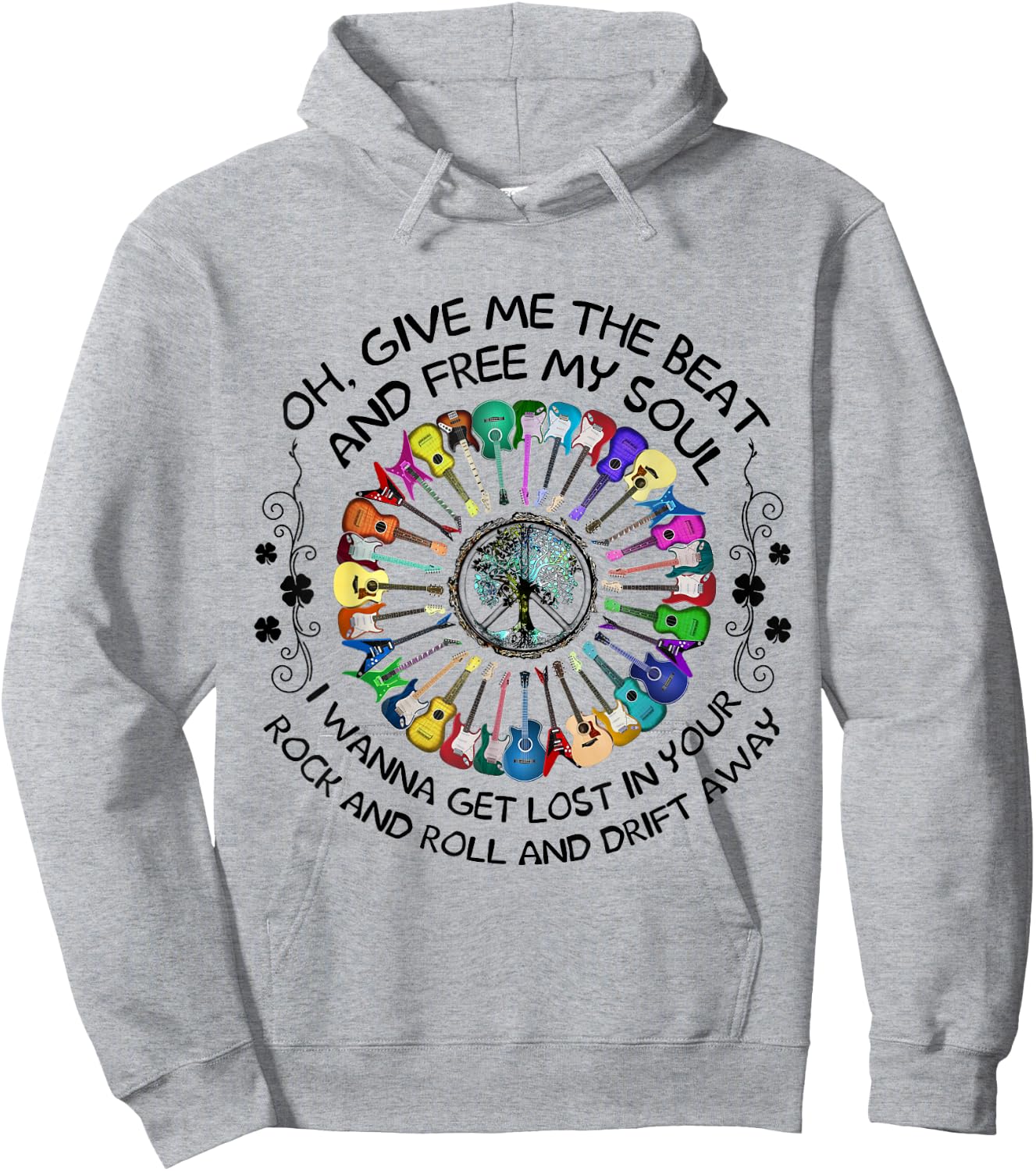 Oh Give Me The Beat And Free My Soul I Wanna Get Lost In You Hoodie - Hoodie | Ash
