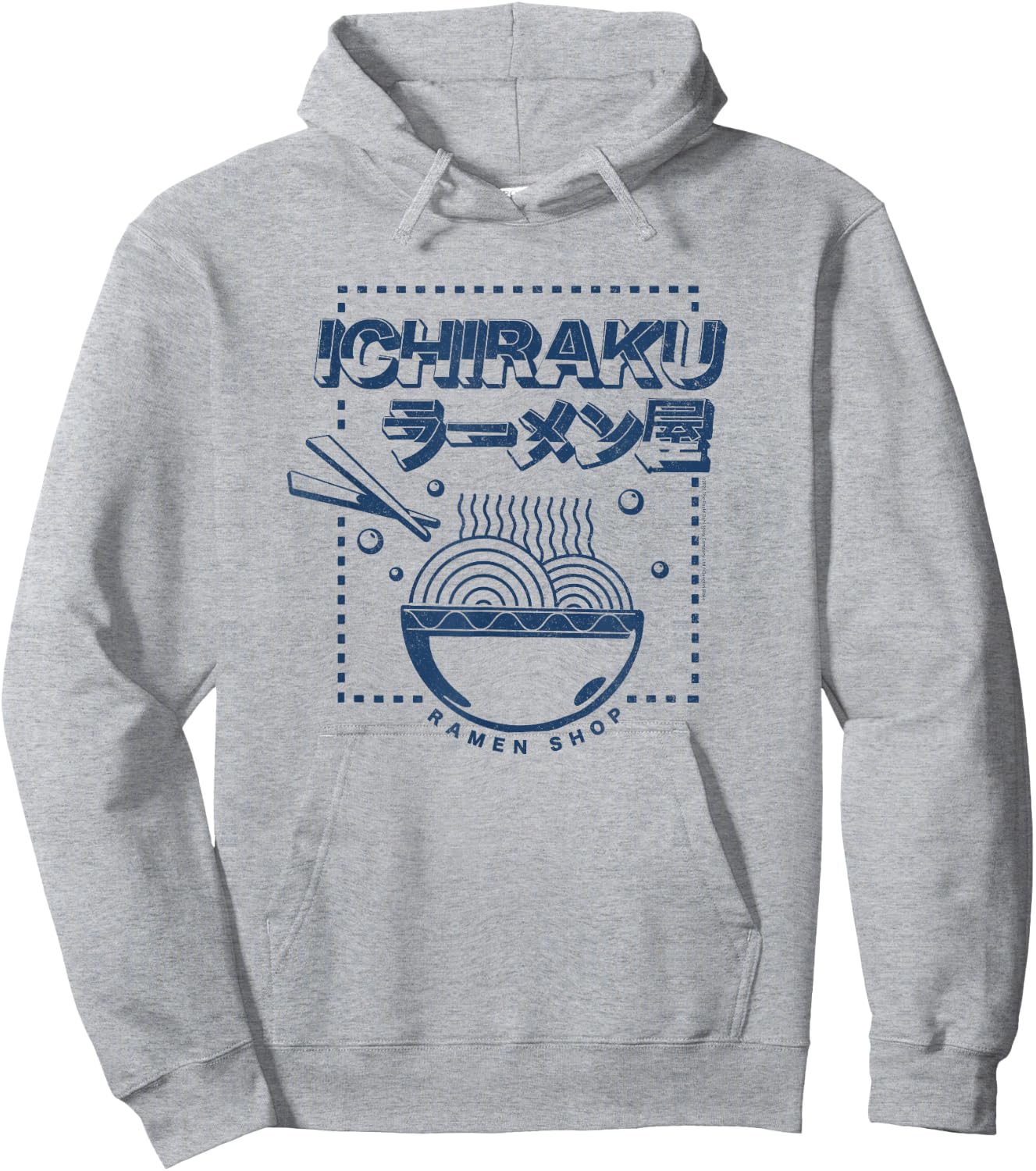 Naruto Shippuden Ichiraku Ramen Shop Logo Anime Hoodie - Hoodie | Ash