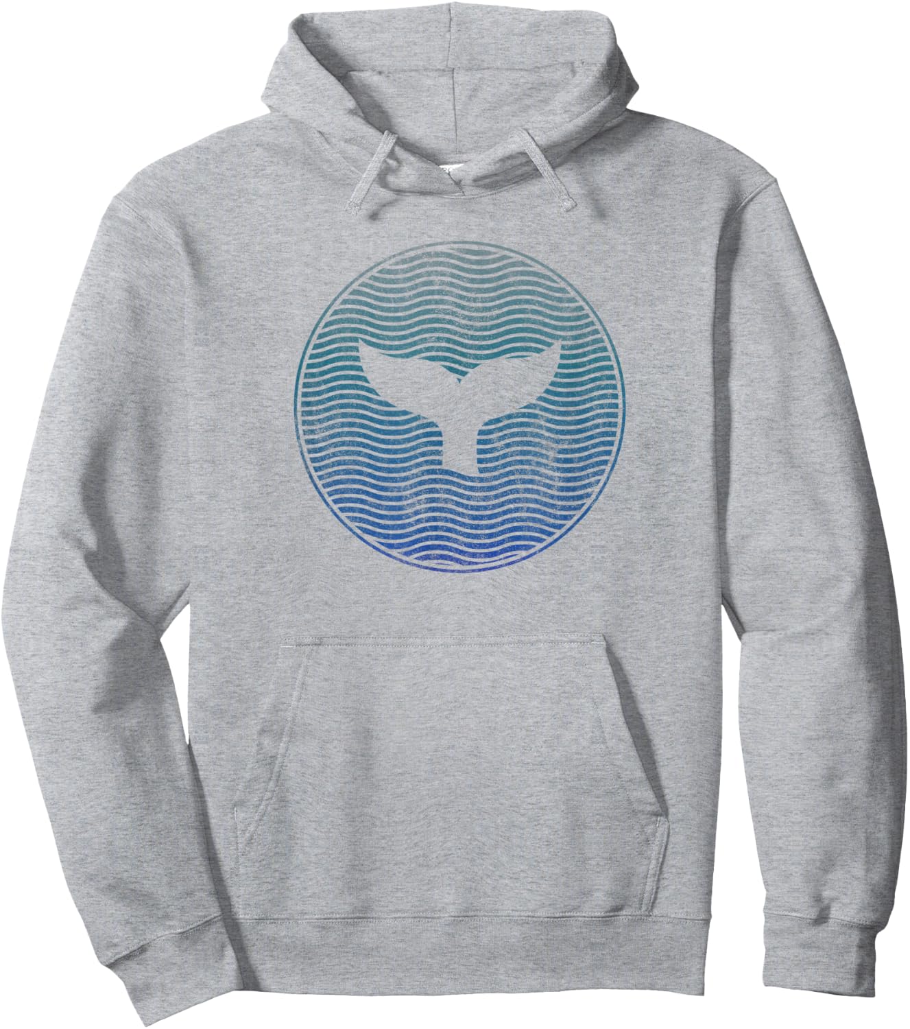 Save The Whales Sea Animal Killer Whale Tail Ocean Orca Wave Hoodie - Hoodie | Ash