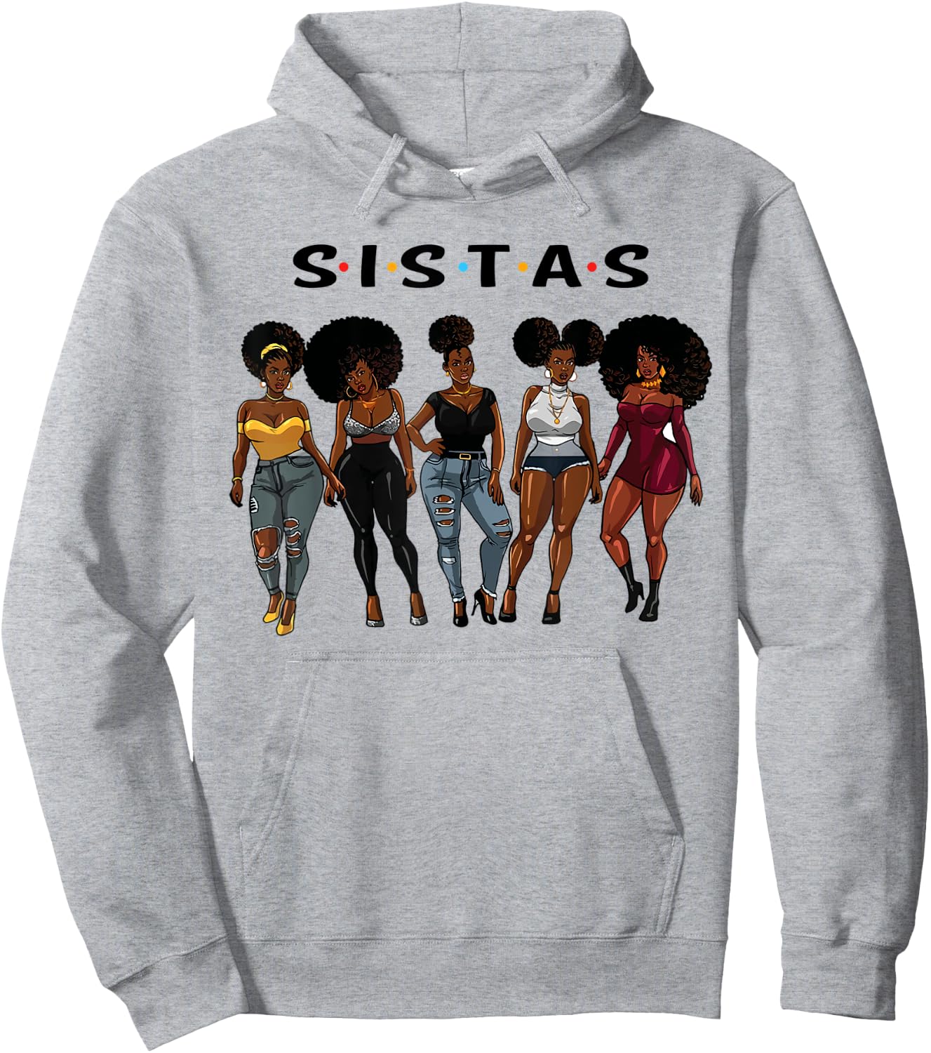 Sistas afro Women together, Women , Women birthday Hoodie - Hoodie | Ash