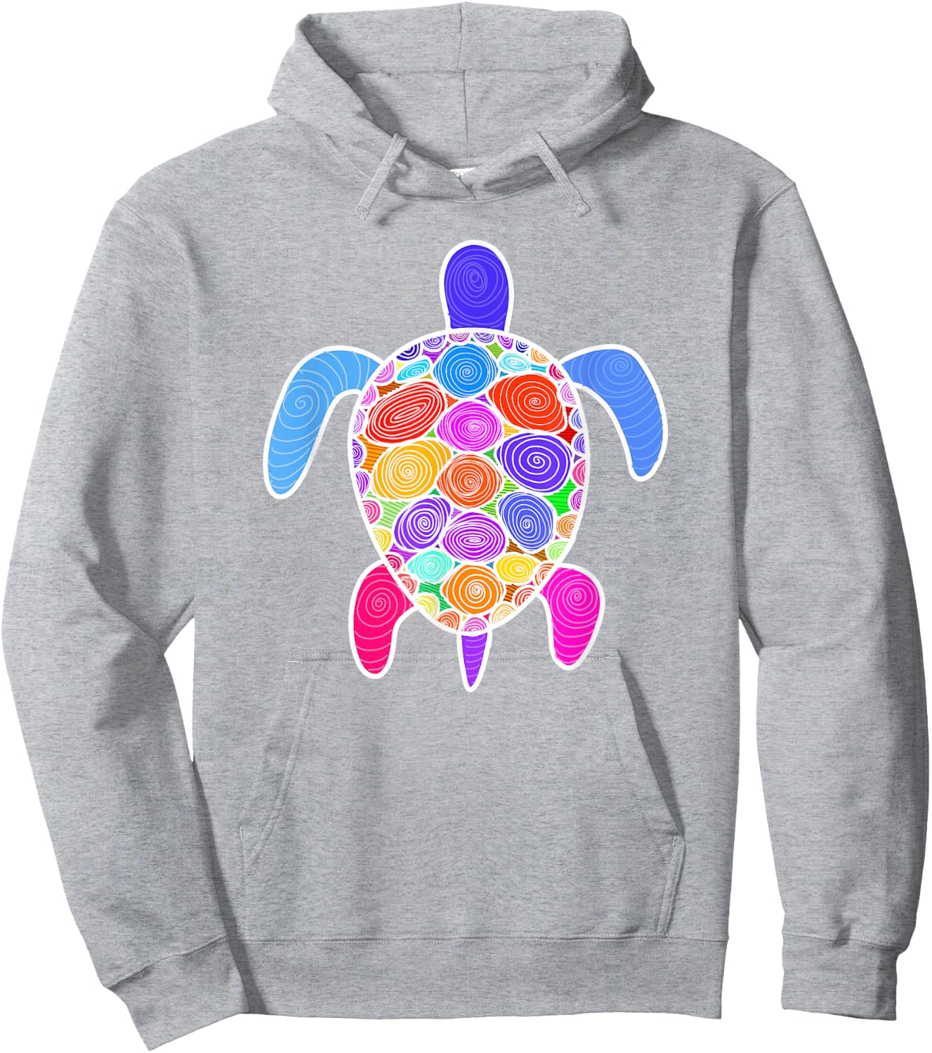 Hawaiian Tie Dye Sea Turtle, Hawaii shirt Hoodie - Hoodie | Ash