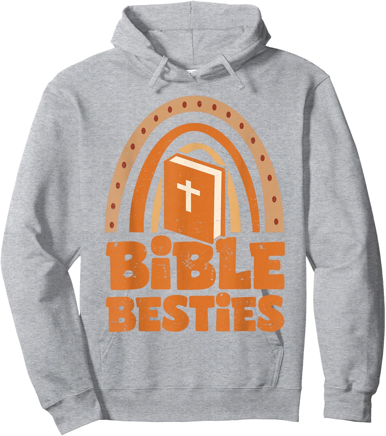 Bible Besties BFF Best Friends Bestie Hoodie - Hoodie | Ash