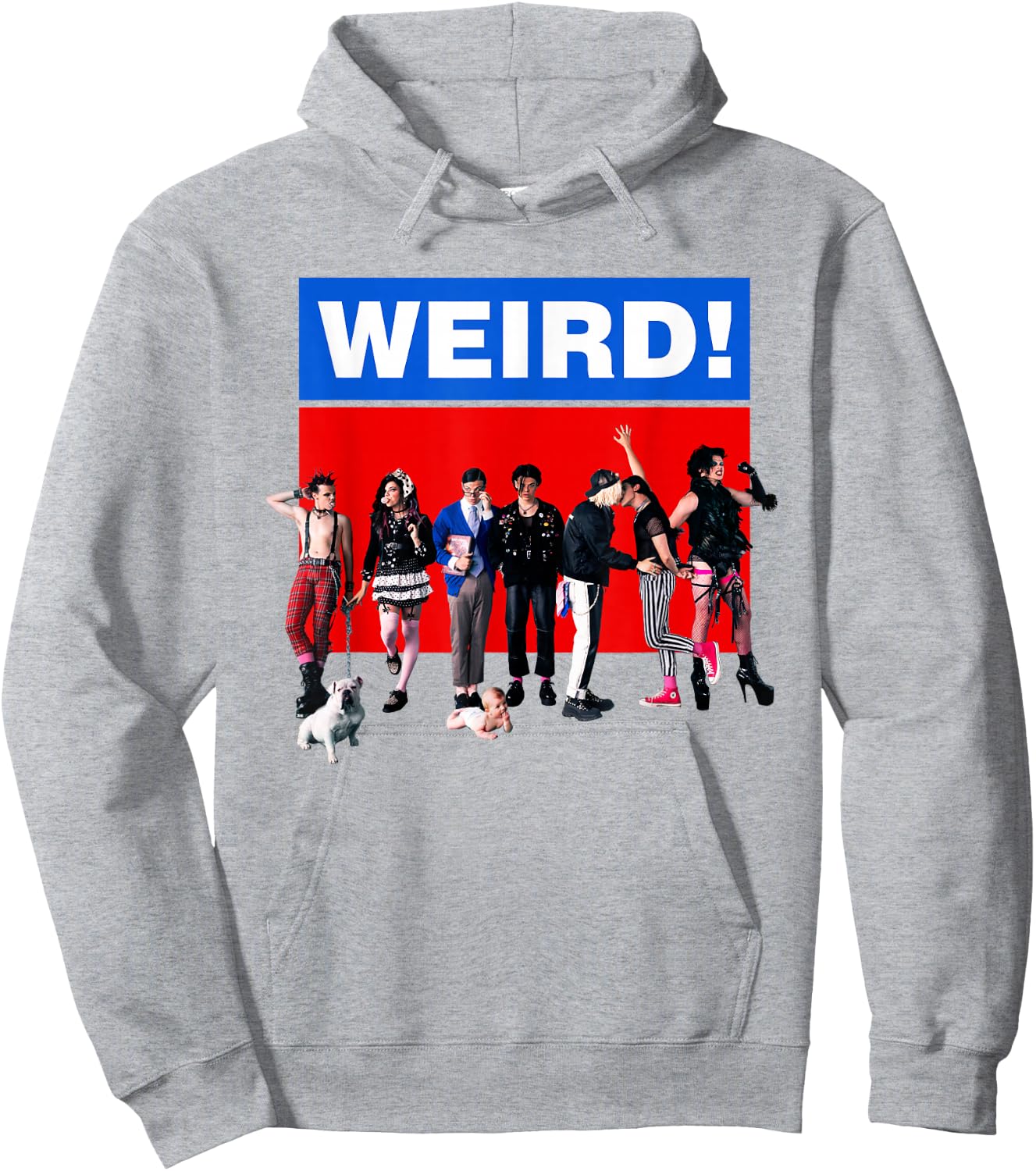 Official Yungblud Weird White Hoodie - Hoodie | Ash