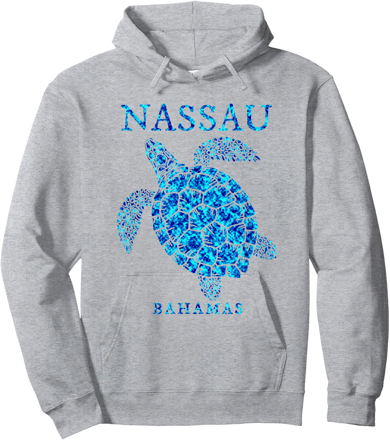 Nassau Bahamas Sea Turtle Boys Girls Toddler Souvenir Hoodie - Hoodie | Ash