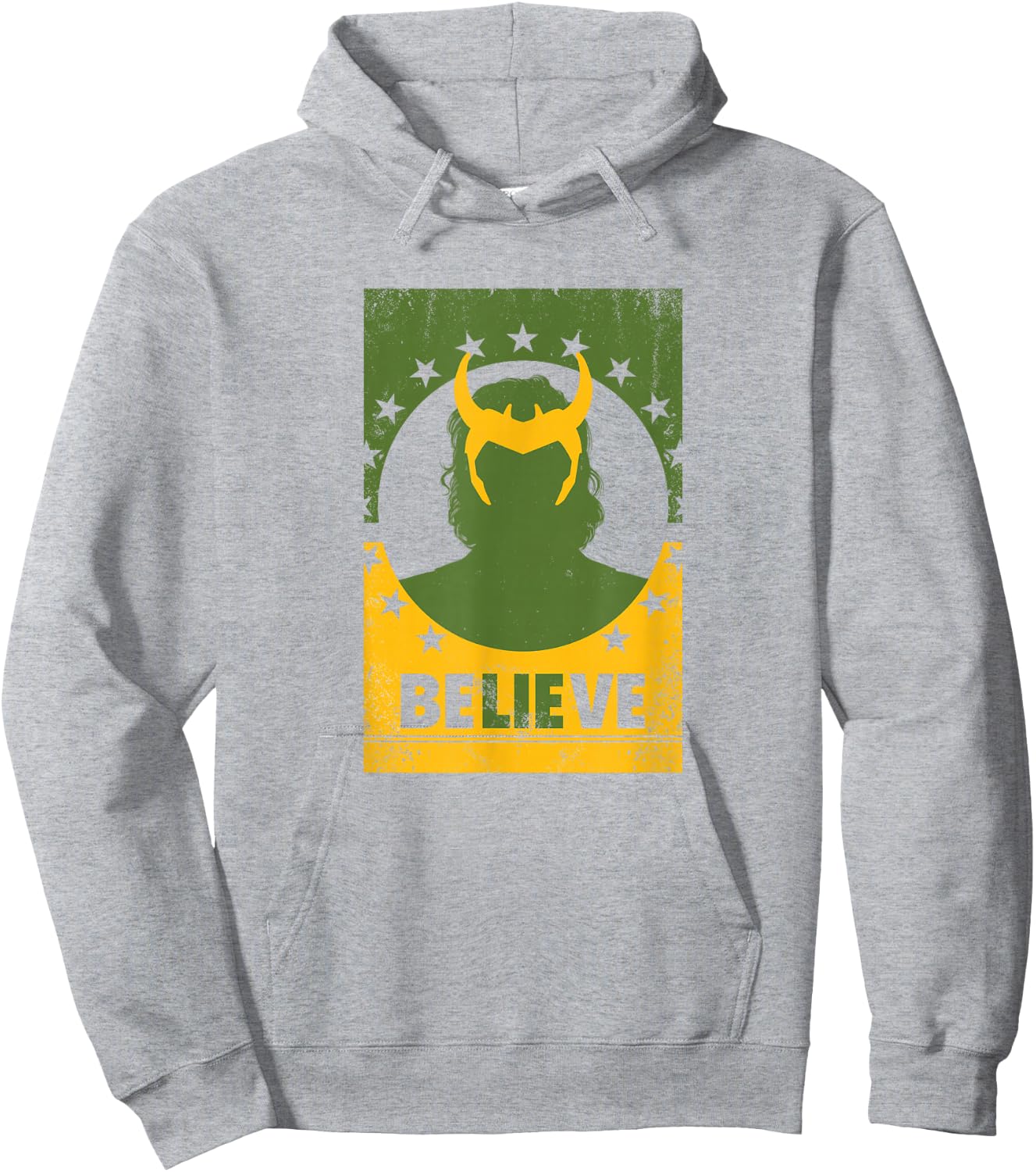 Marvel Loki BeLIEve Poster V1 Hoodie - Hoodie | Ash