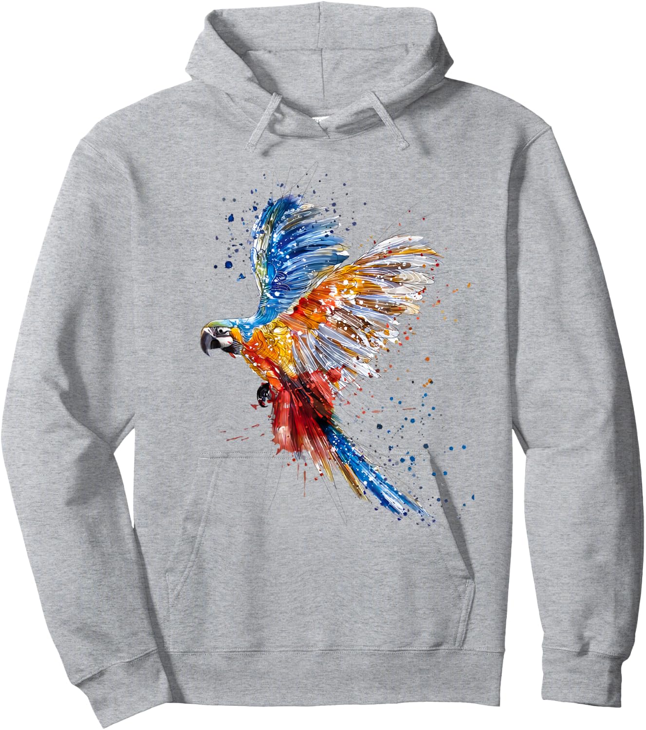Love parrot Women Shirt parrot Lovers for kids and girls Hoodie - Hoodie | Ash