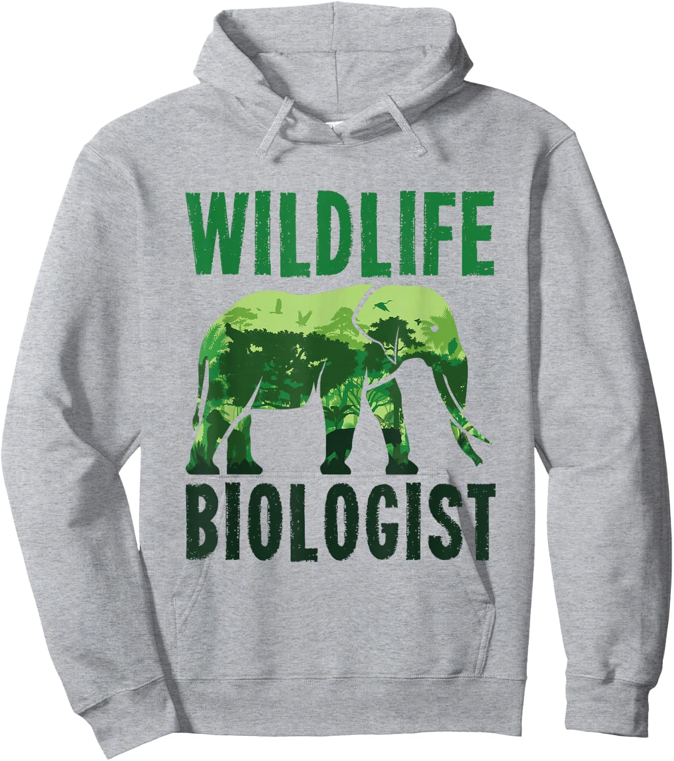 Wildlife Biologist Wild Animal Biology Zoologist Zoology Hoodie - Hoodie | Ash