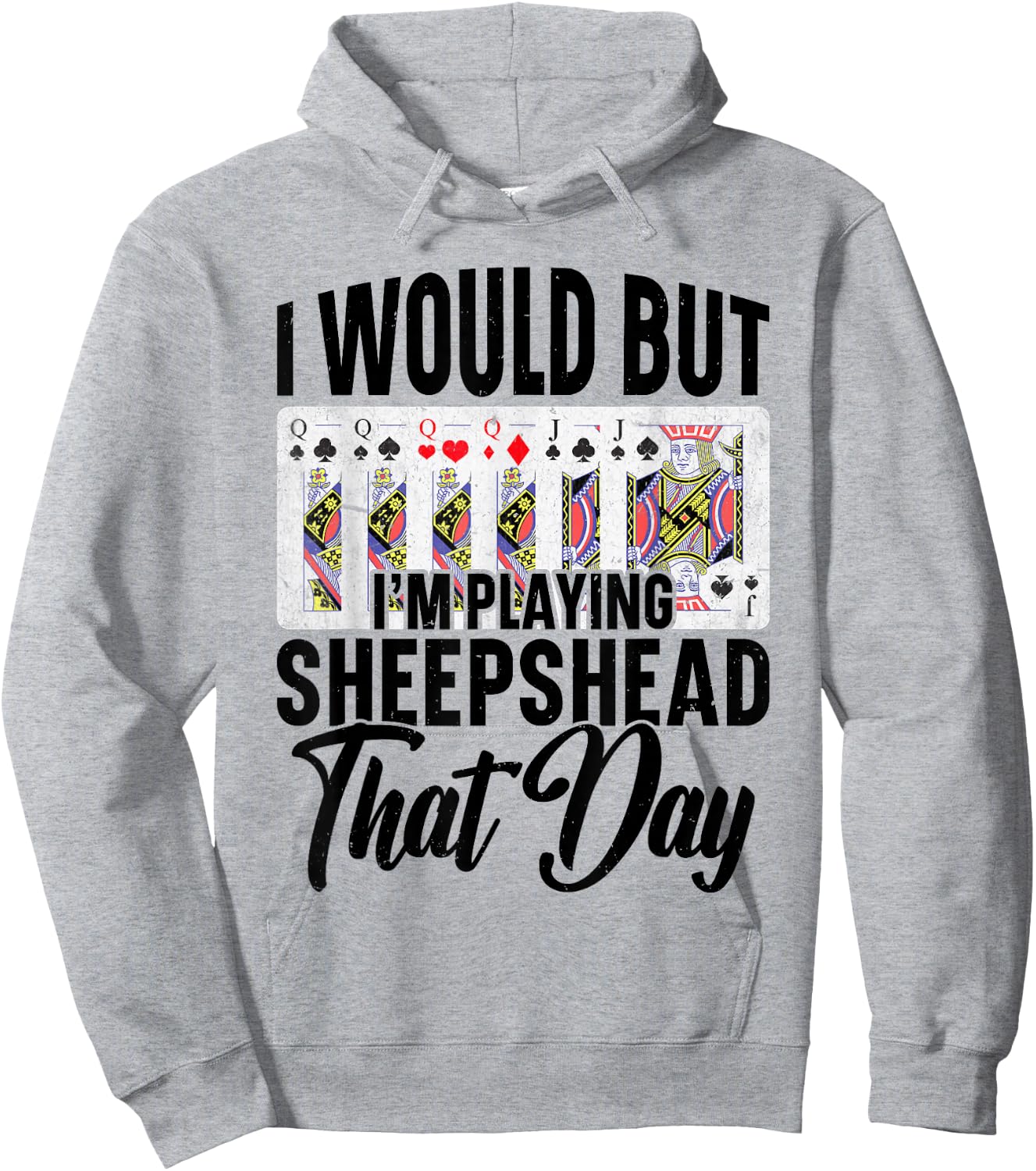 Sheepshead Player Game Sheepshead Card Game Sheepshead Hoodie - Hoodie | Ash