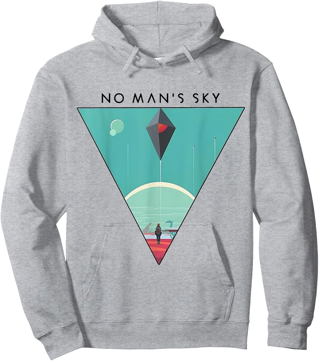 No Man's Sky - Space Gaming - Science Fiction Game Hoodie - Hoodie | Ash