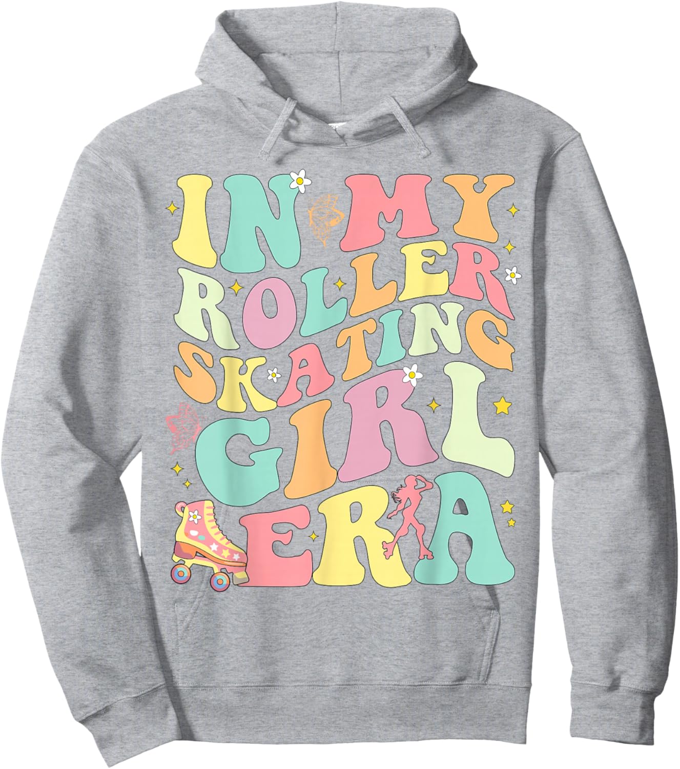 in My Roller Skating Girl Era Hoodie - Hoodie | Ash