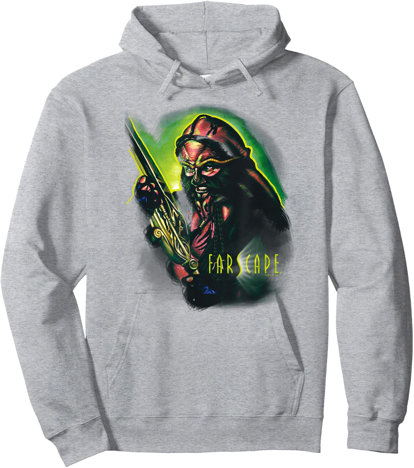 Farscape Dargo Warrior Hoodie - Hoodie | Ash