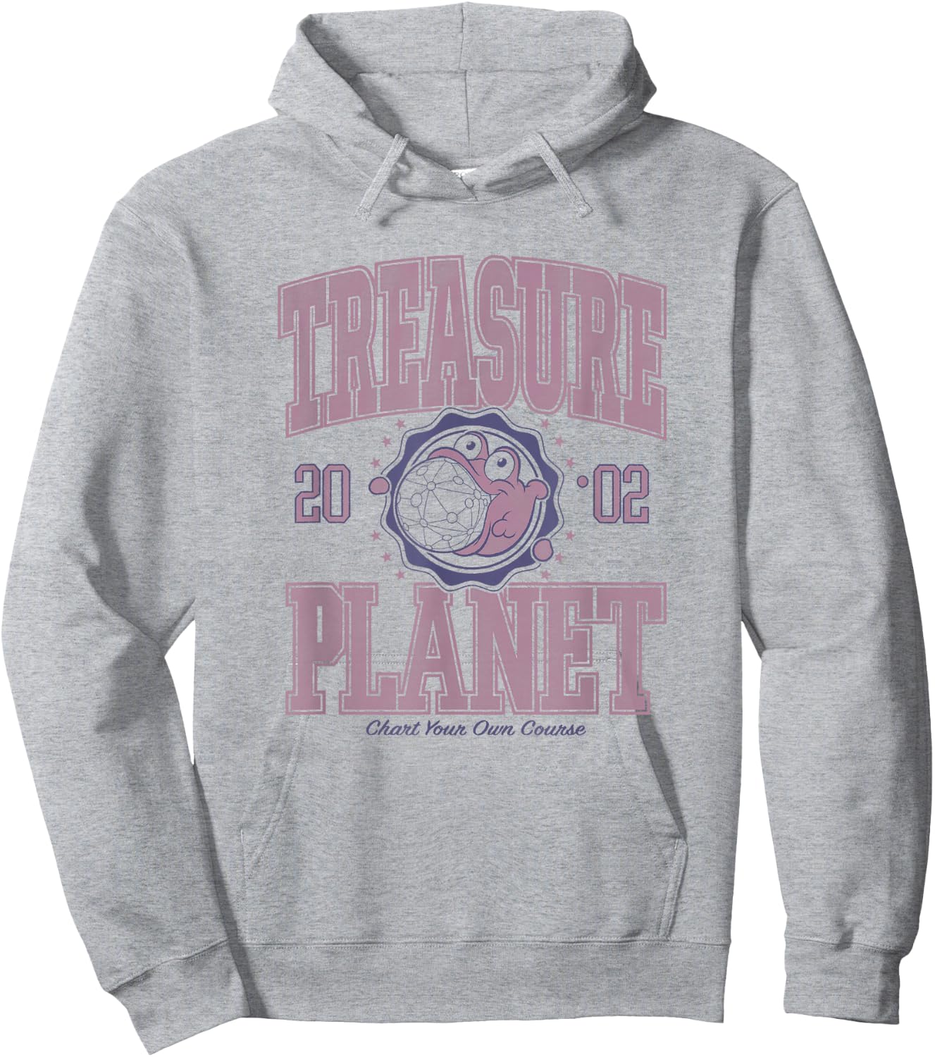 Disney Treasure Planet Morph Chart Your Course Collegiate Hoodie - Hoodie | Ash