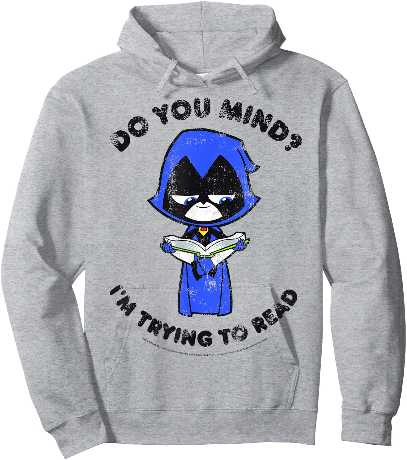 DC Comics Teen Titans Go! Raven I'm Trying to Read Hoodie - Hoodie | Ash