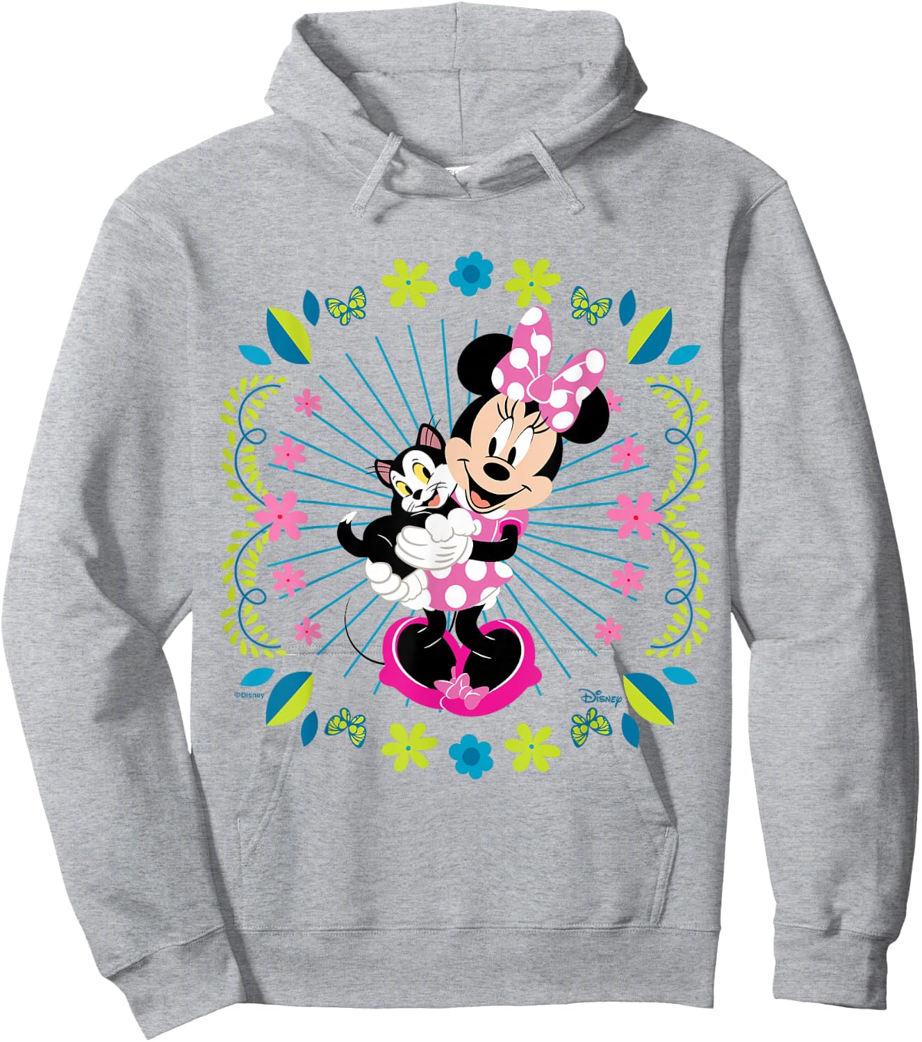 Minnie Mouse - Figaro Cat Hoodie - Hoodie | Ash